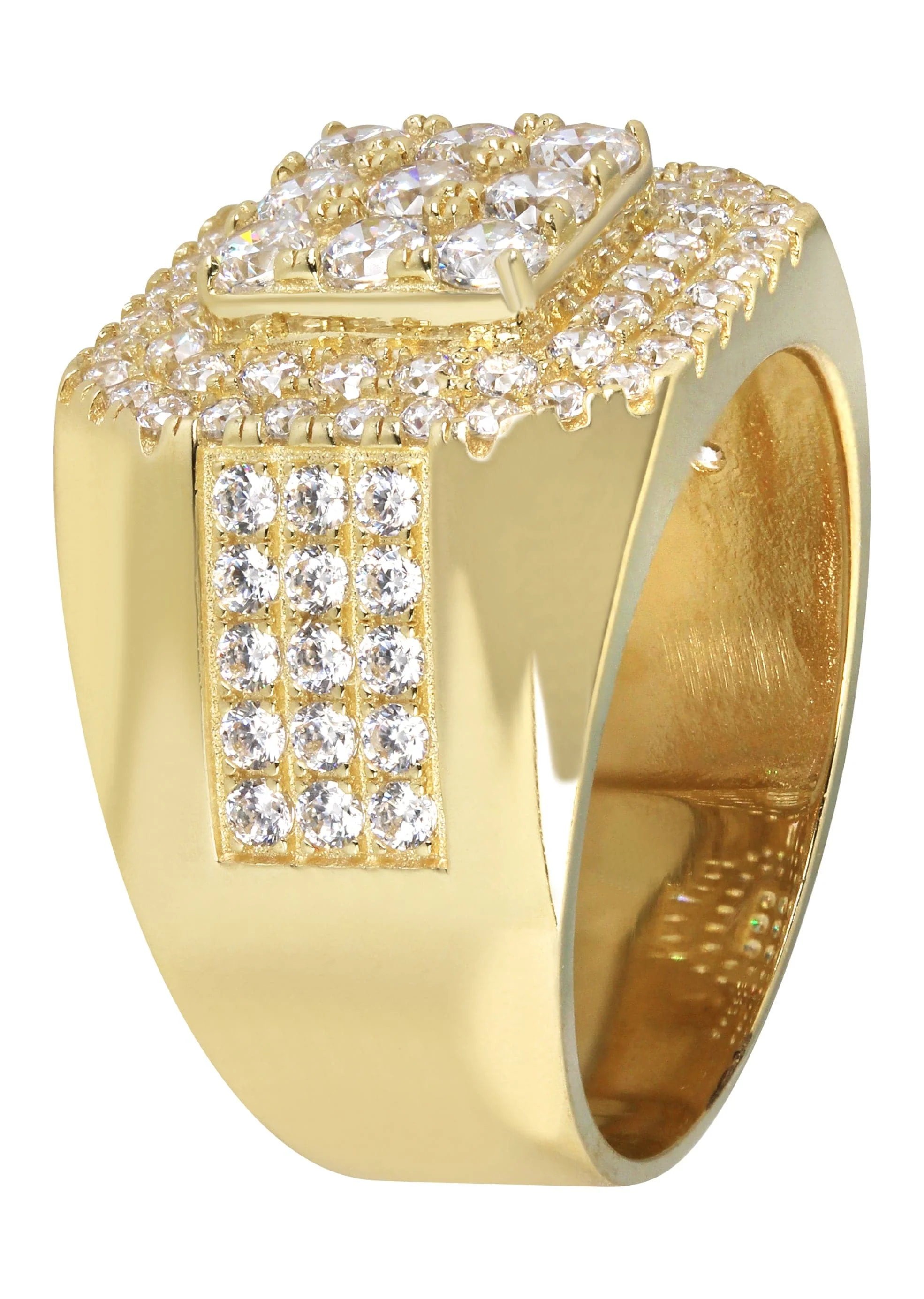 10K Gold Ring For Men - Mens Pinky Ring | 9.3 Grams - Image 2