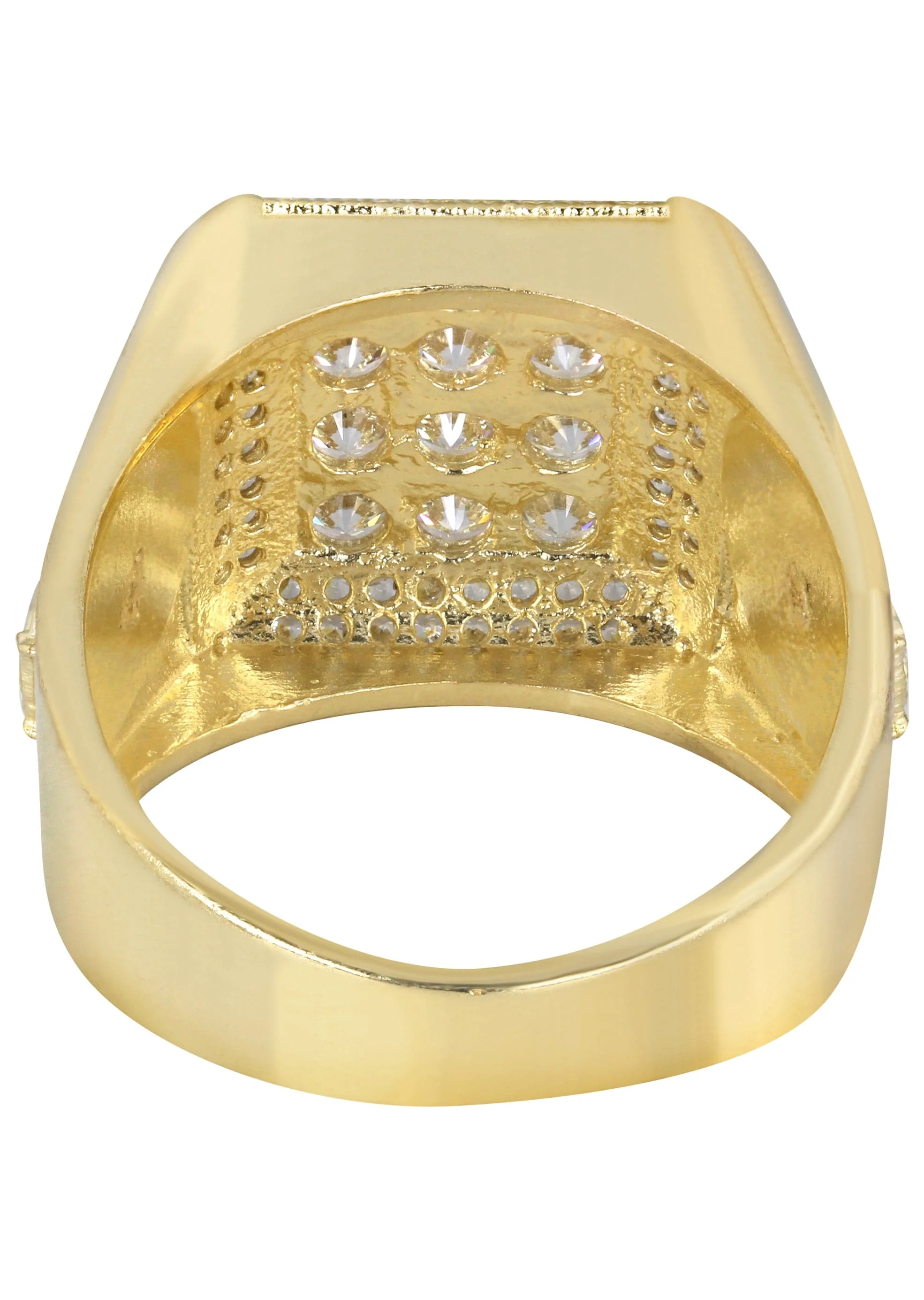 10K Gold Ring For Men - Mens Pinky Ring | 9.3 Grams - Image 3