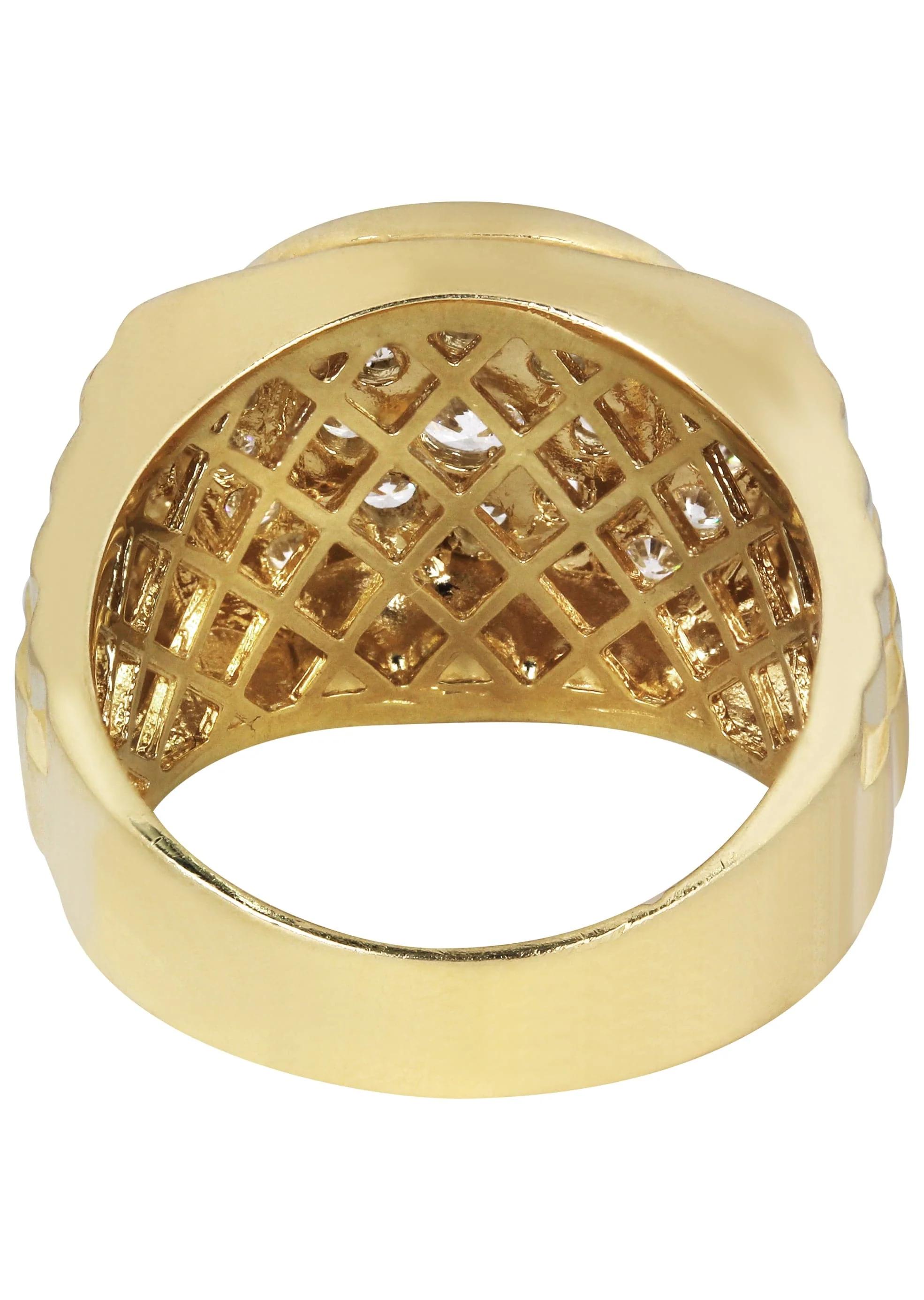 10K Gold Ring For Men - Mens Pinky Ring | 10.9 Grams - Image 3