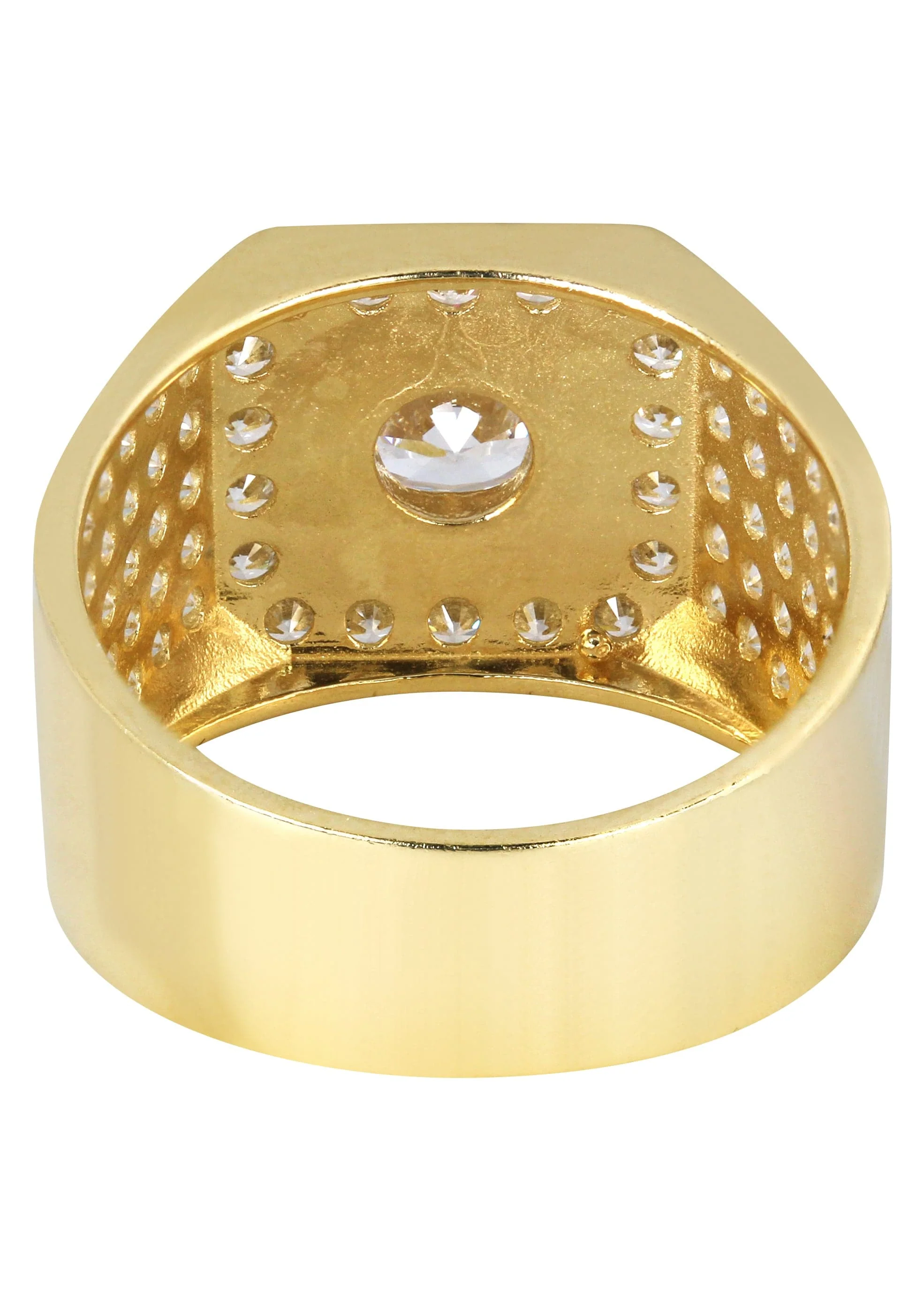 10K Gold Ring For Men - Mens Pinky Ring | 11.1 Grams - Image 3