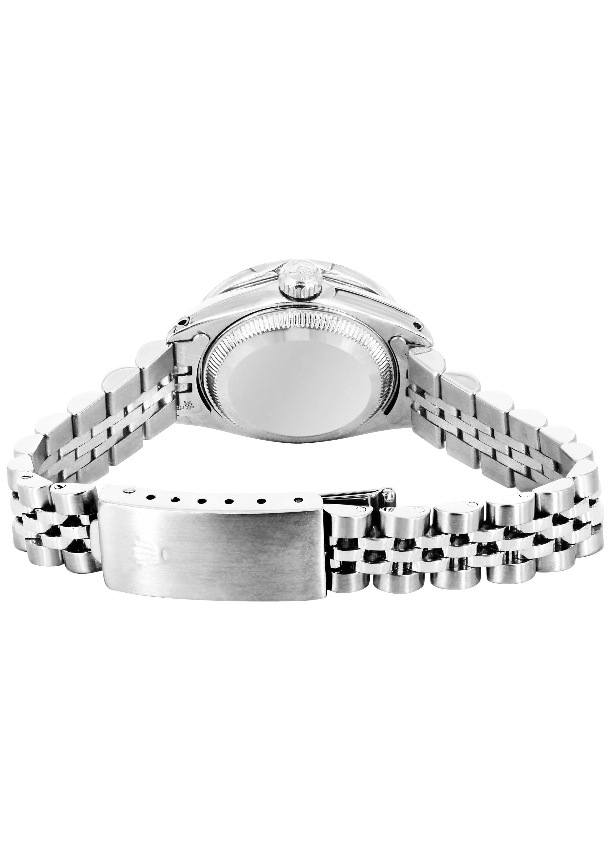 Womens Diamond Rolex Watch | 1 Carat Bezel | 26Mm | Diamond Roman Numeral Dial | Jubilee Band - Image 6