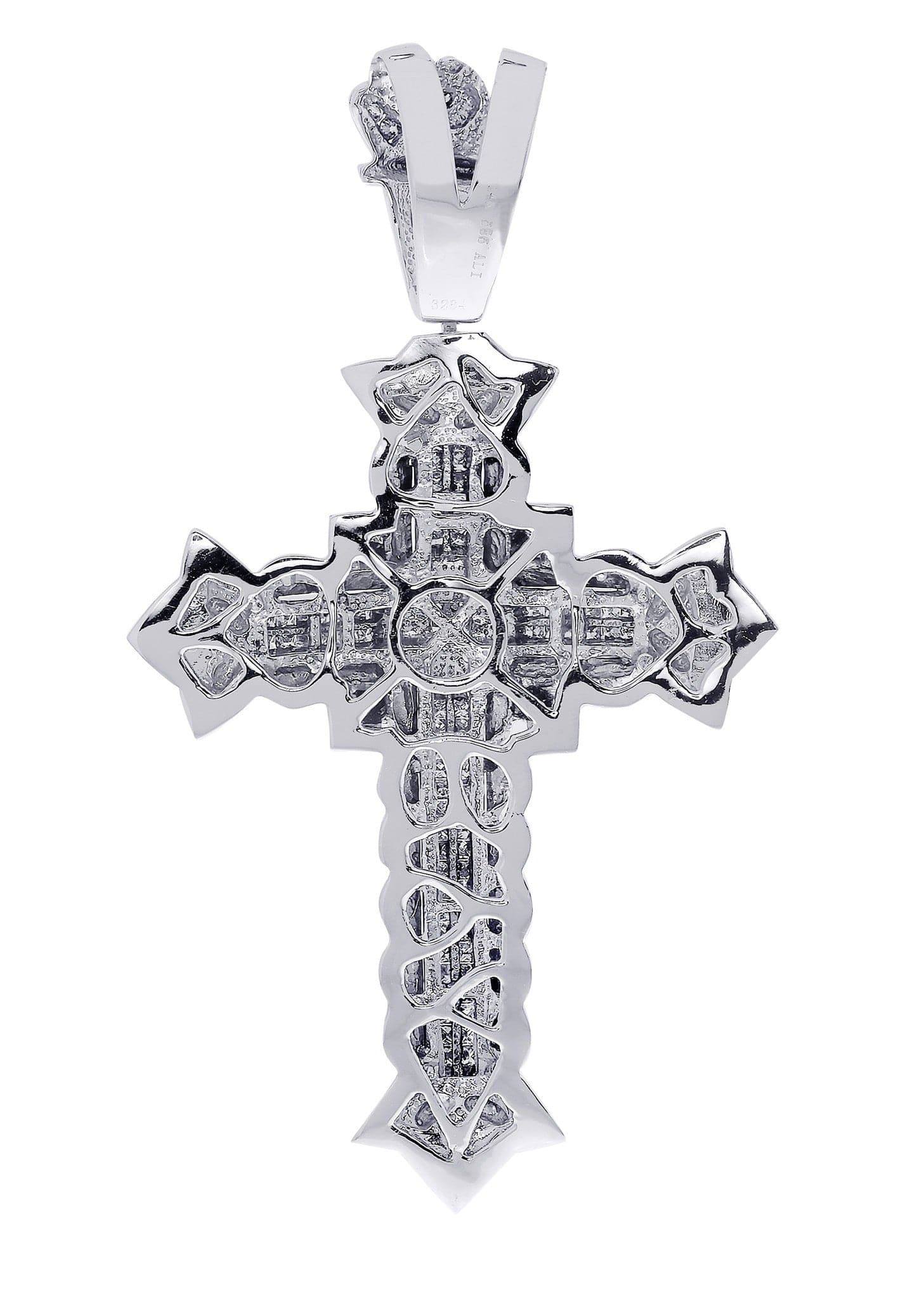 Diamond Cross Pendant| 0.23 Carats| 24.94 Grams - Image 3