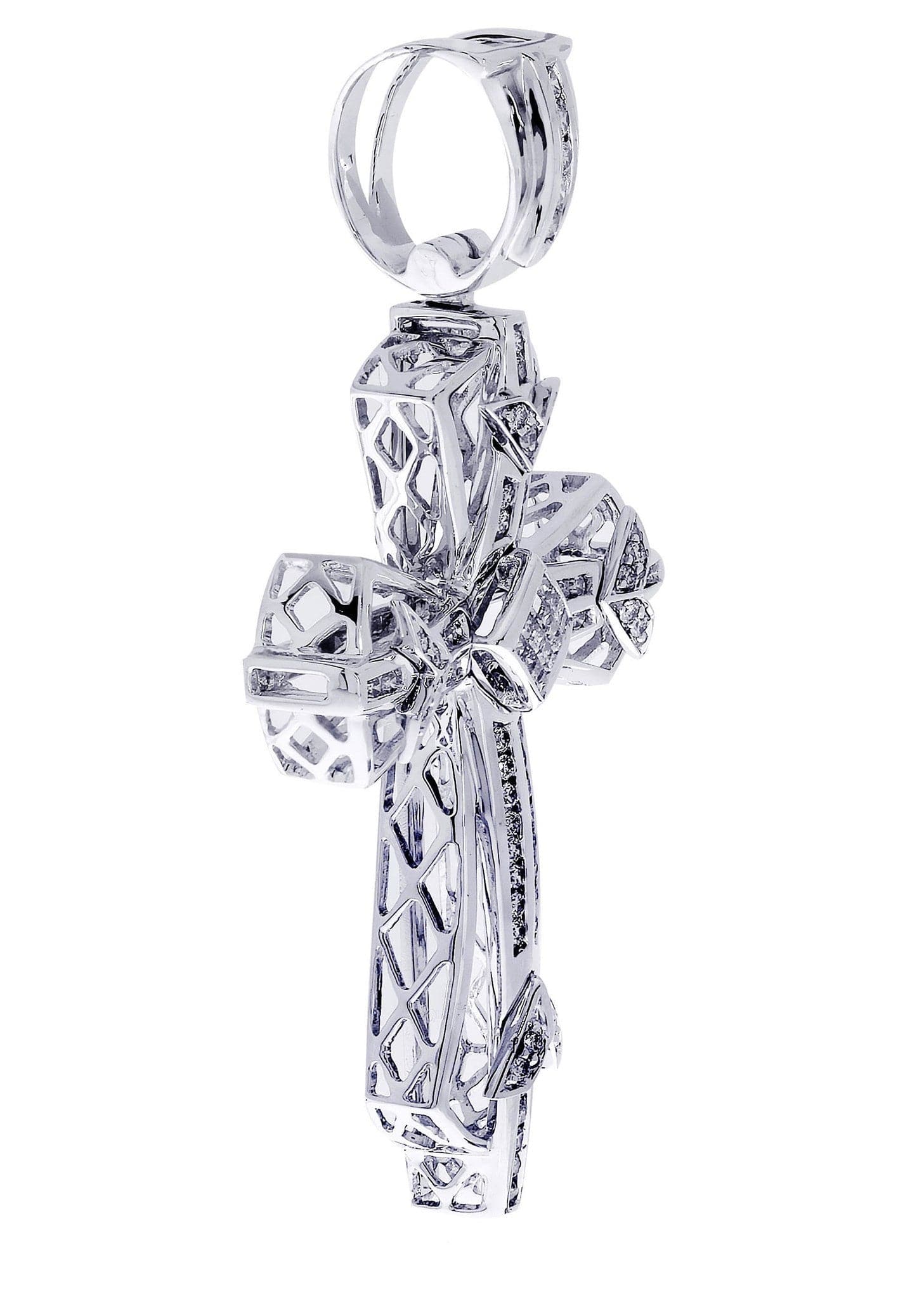 Diamond Cross Pendant| 0.93 Carats| 17.74 Grams - Image 2
