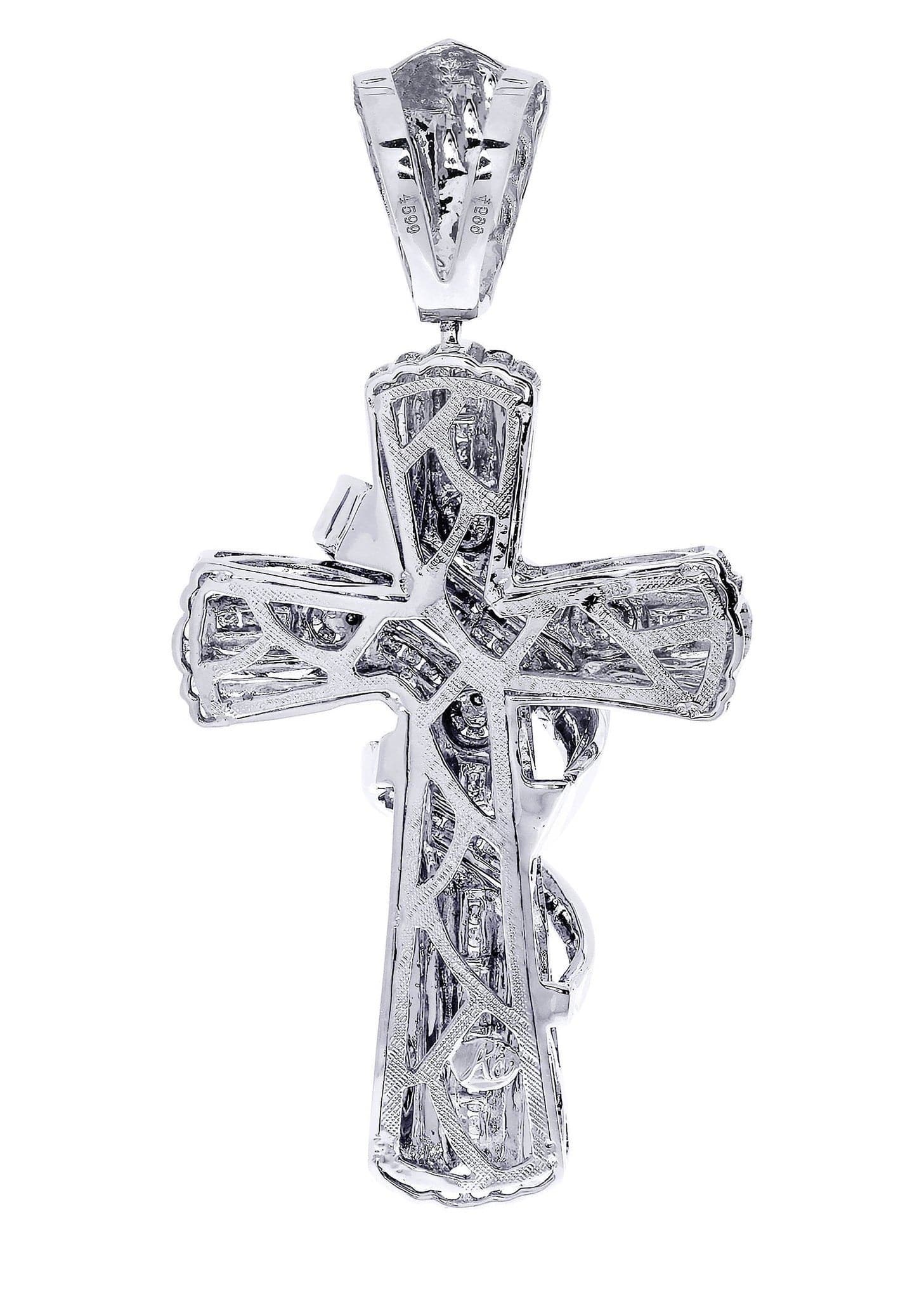 Diamond Cross Pendant| 1.68 Carats| 29.86 Grams - Image 3