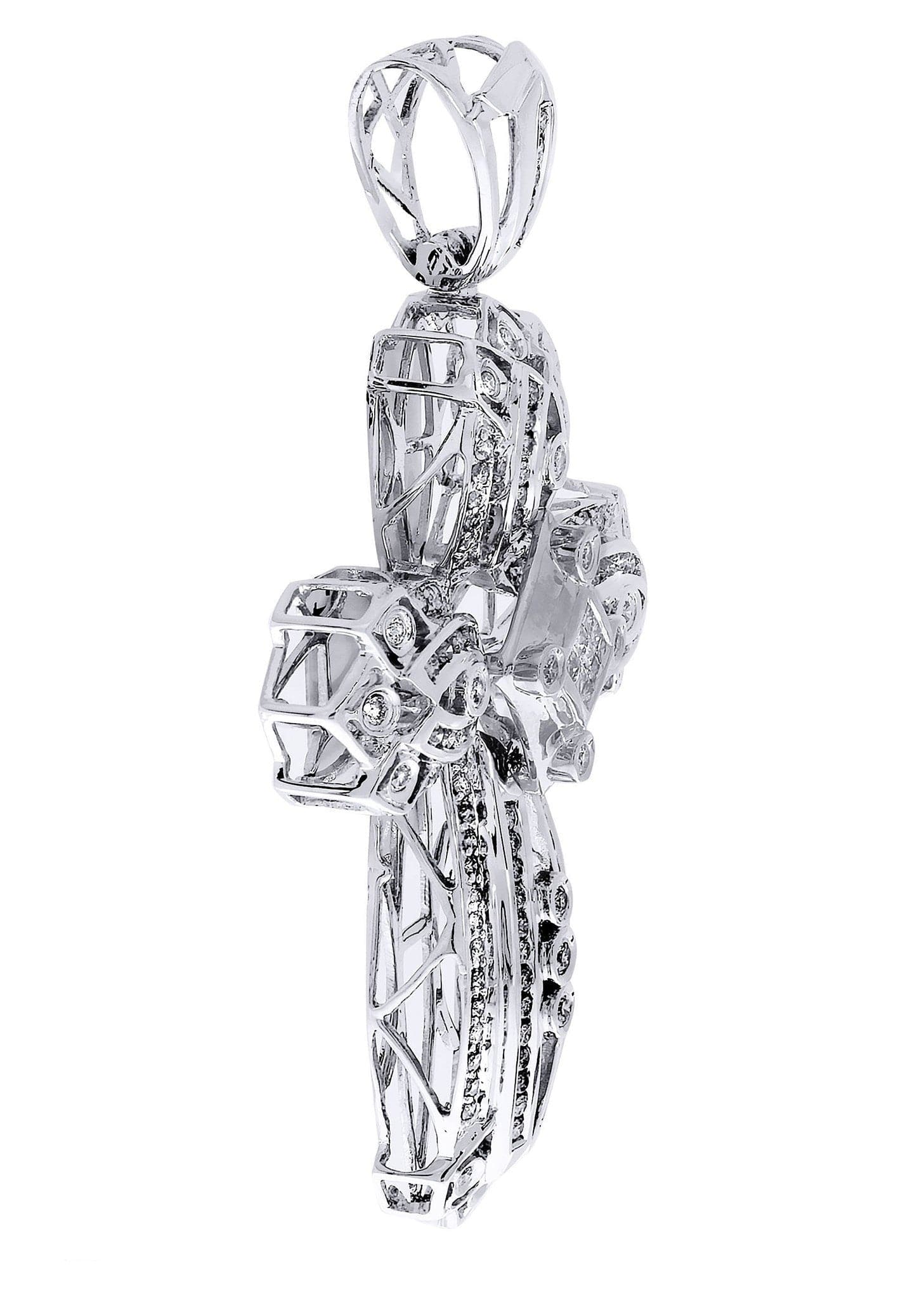 Diamond Cross Pendant| 1.85 Carats| 14.51 Grams - Image 2