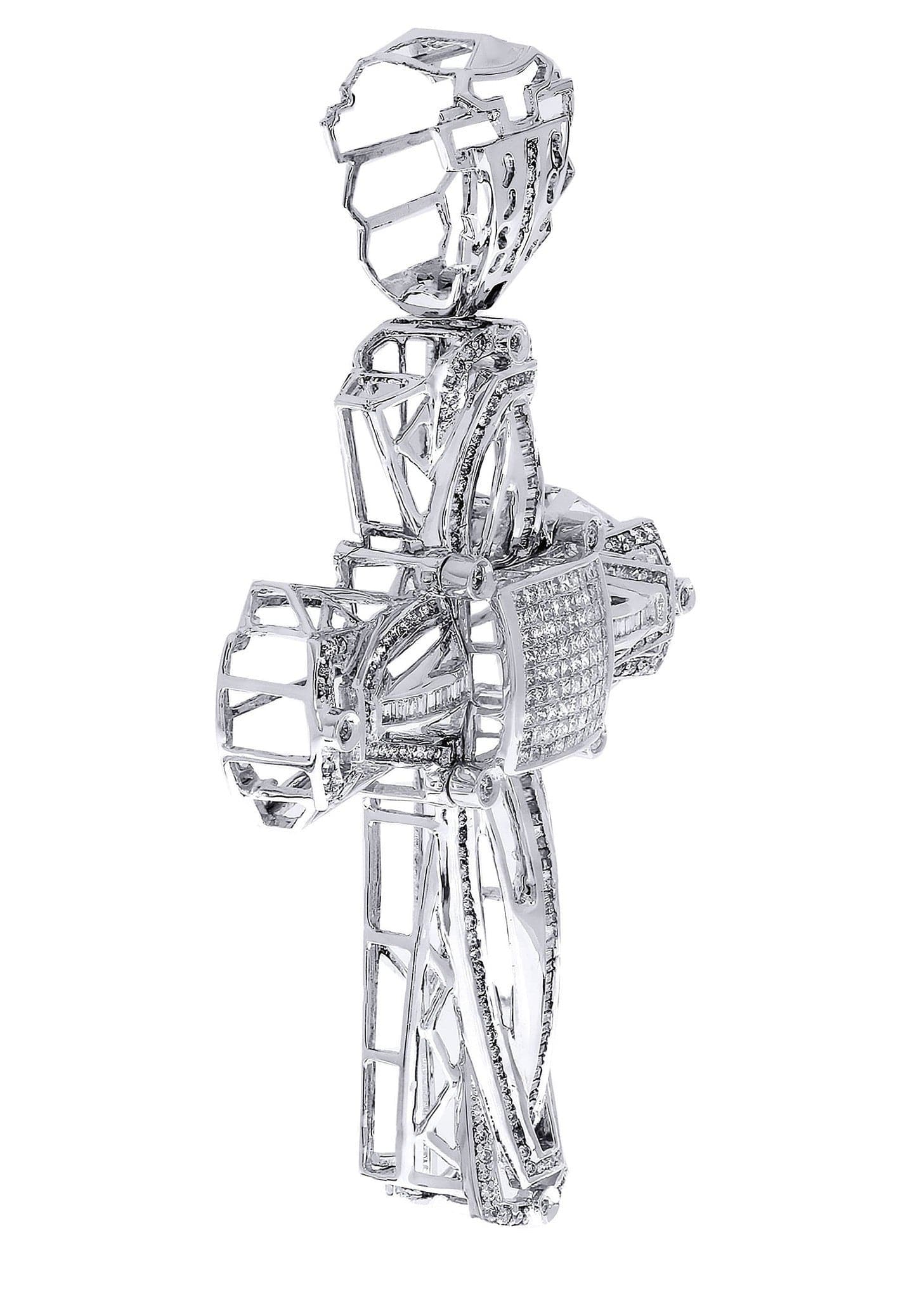 Diamond Cross Pendant| 2.63 Carats| 24.62 Grams - Image 2