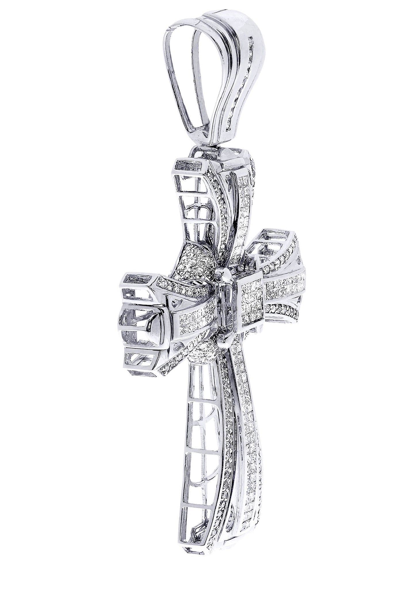 Diamond Cross Pendant| 5.34 Carats| 35.08 Grams - Image 2