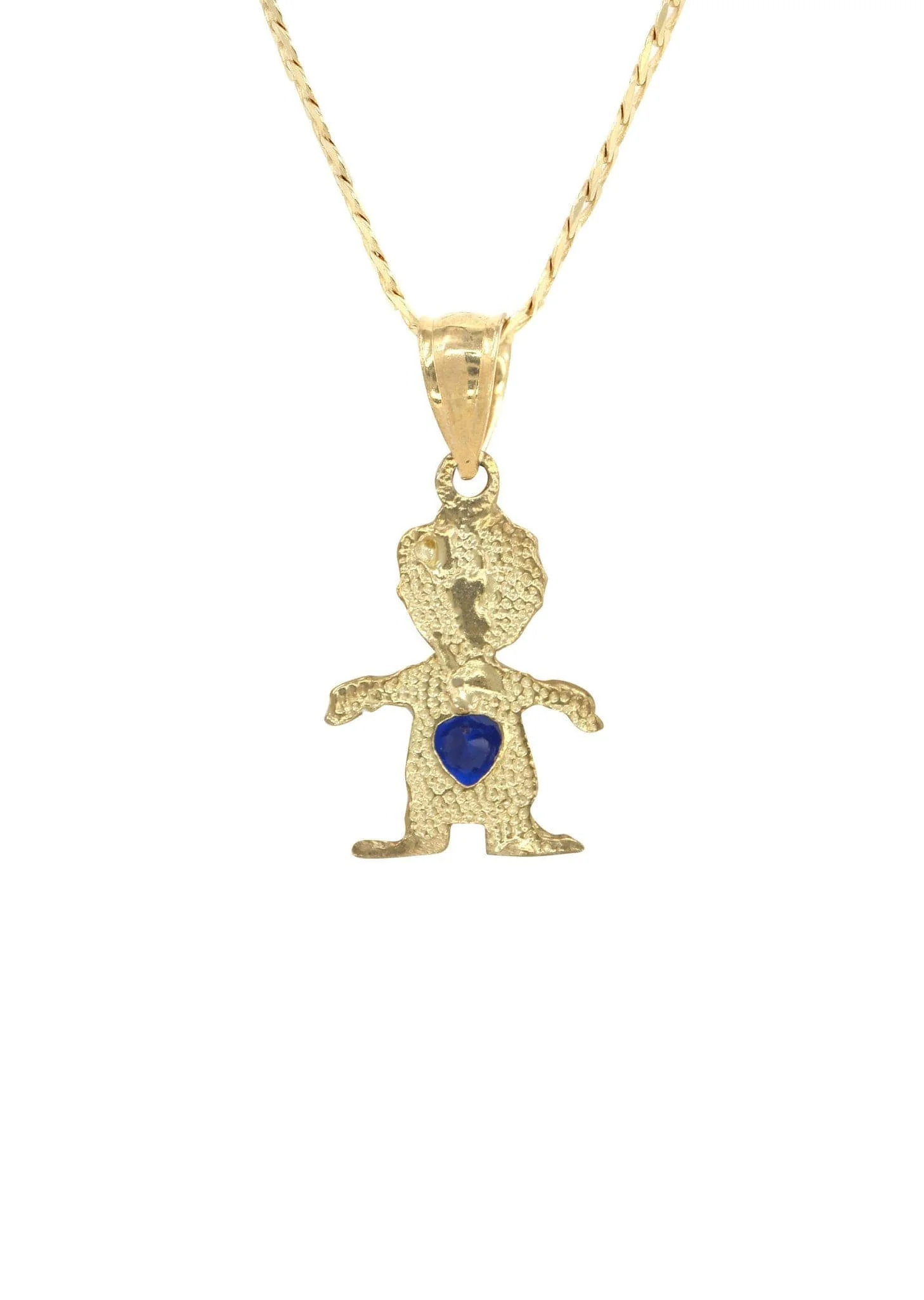 10K Yellow Gold Necklace & Cz Children Necklace | Appx. 5.8 Grams - Image 2