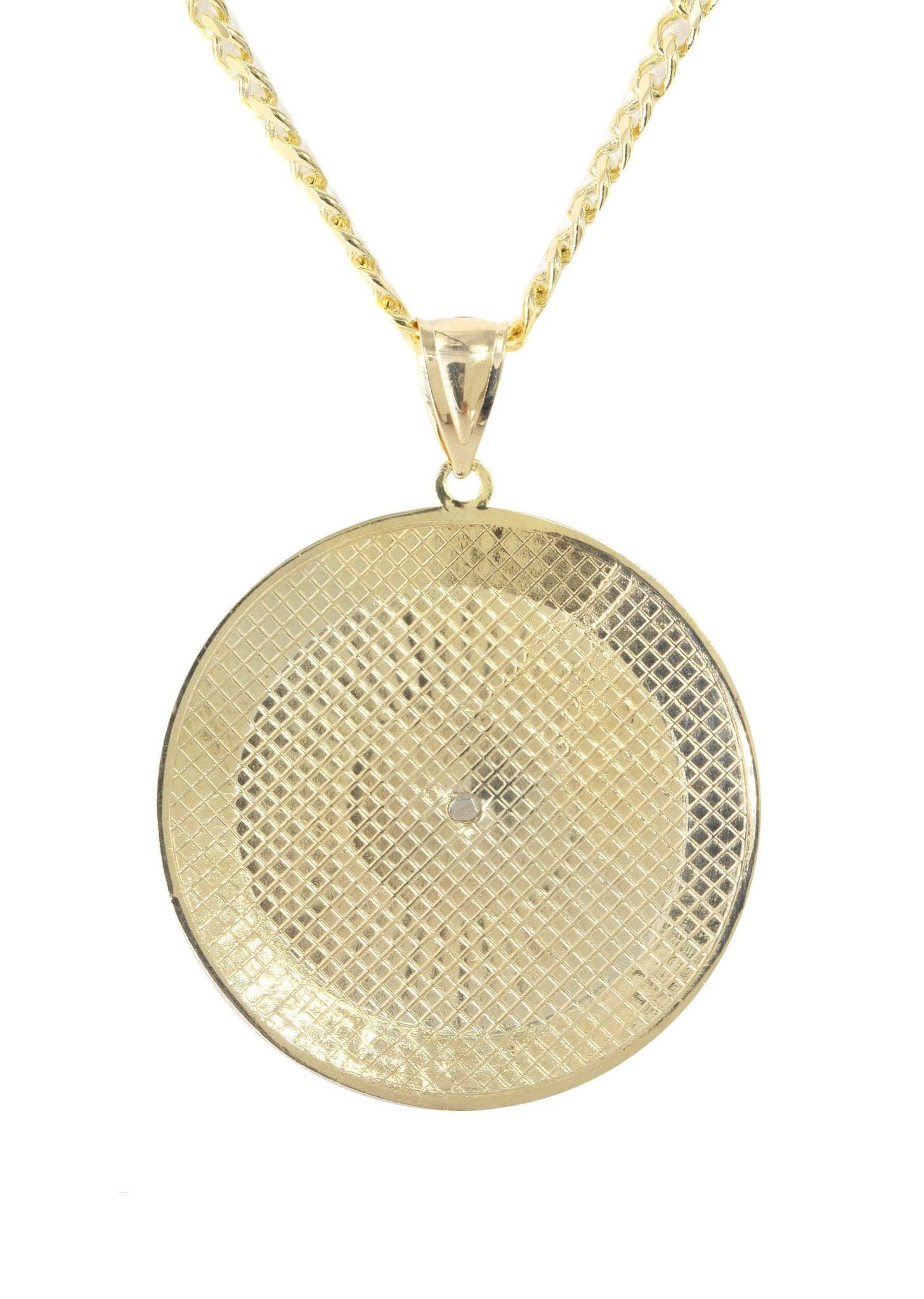 10K Yellow Gold Medusa Style Necklace | Appx. 28.6 Grams - Image 3