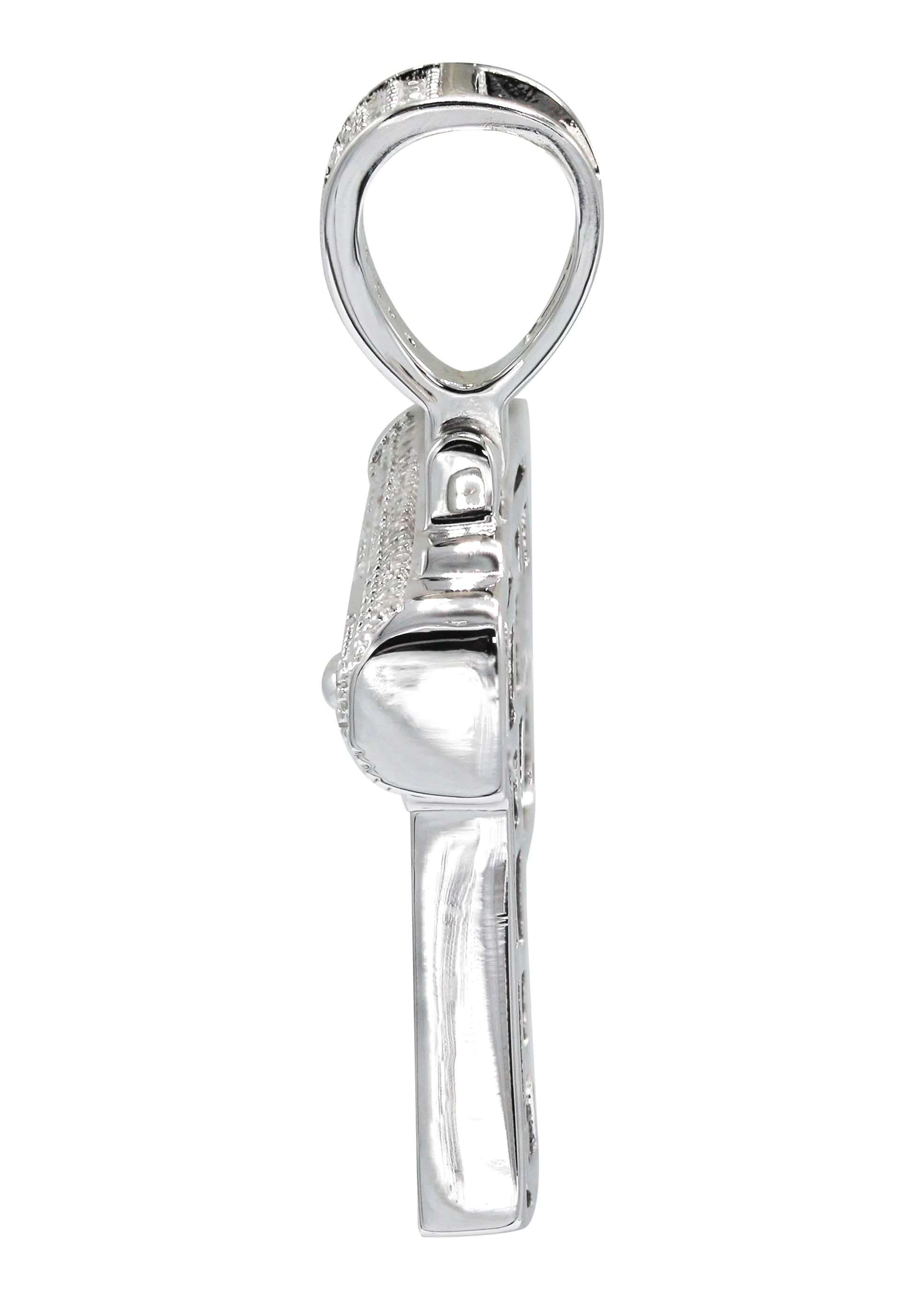 Silver Pendant - Silver Gun Pendant | Appx 8.2 Grams - Image 2