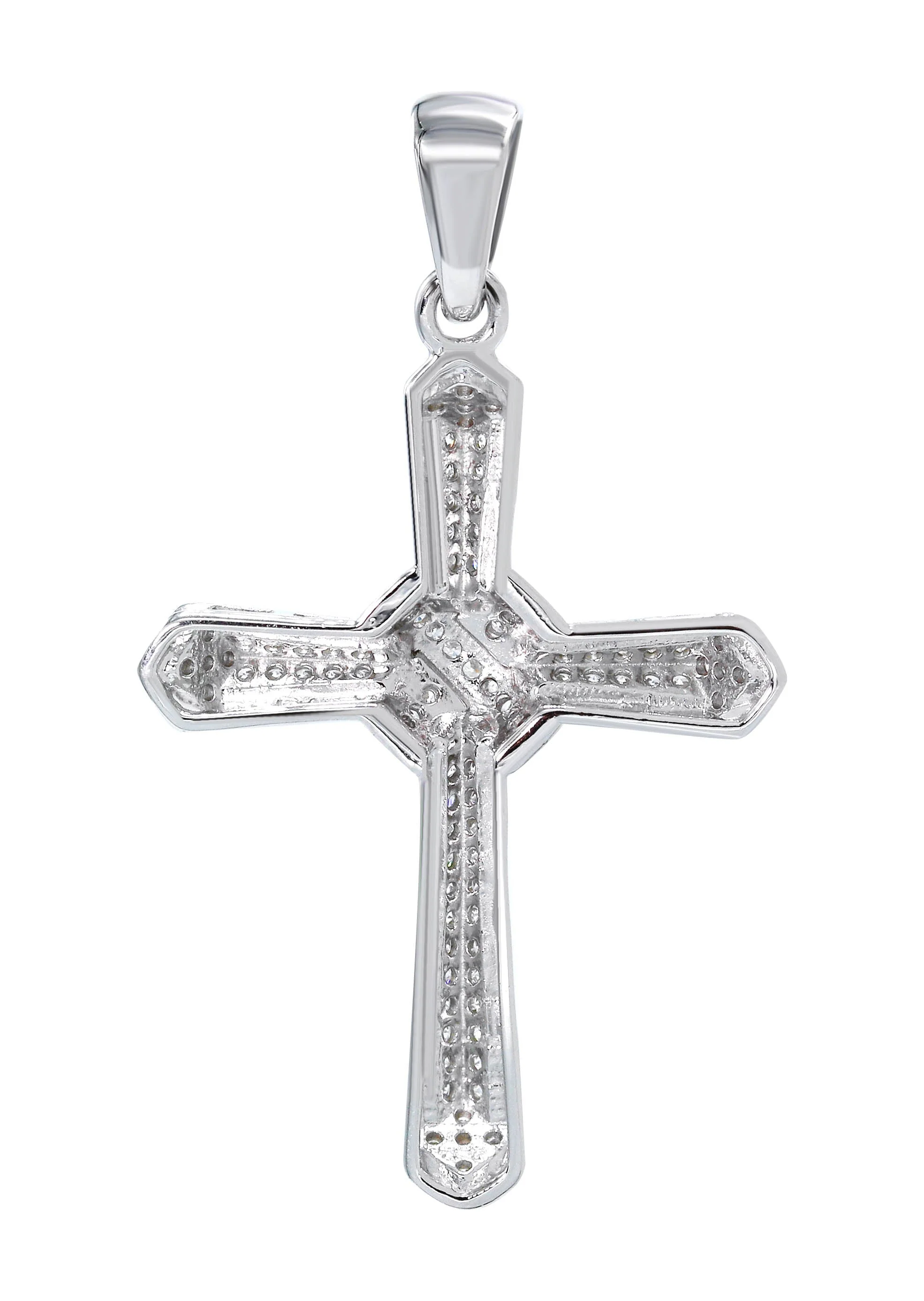 Silver Pendant - Silver Cross Pendant | Appx 3.4 Grams - Image 3