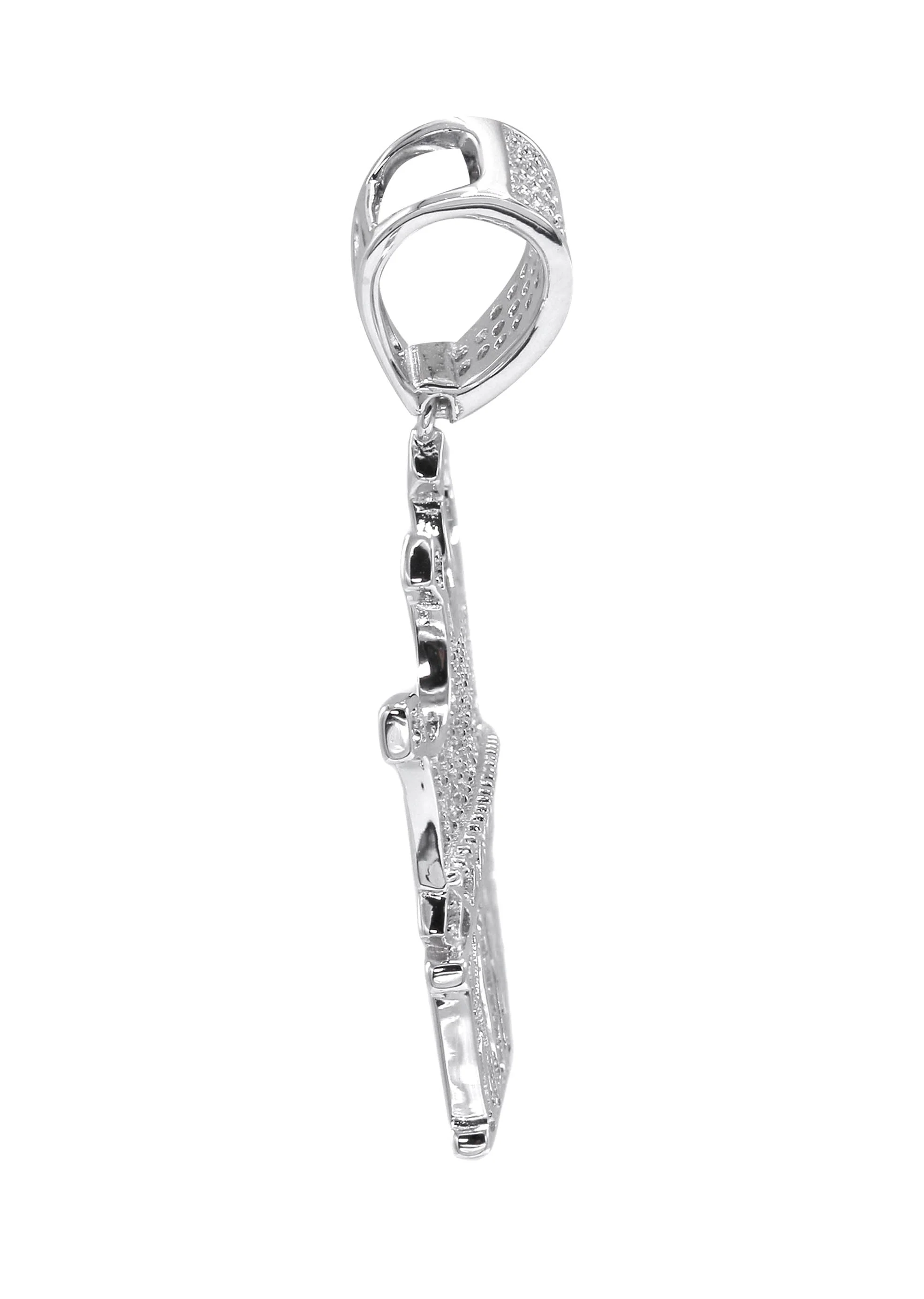 Silver Pendant - Silver Crown King Pendant | Appx 4.4 Grams - Image 2
