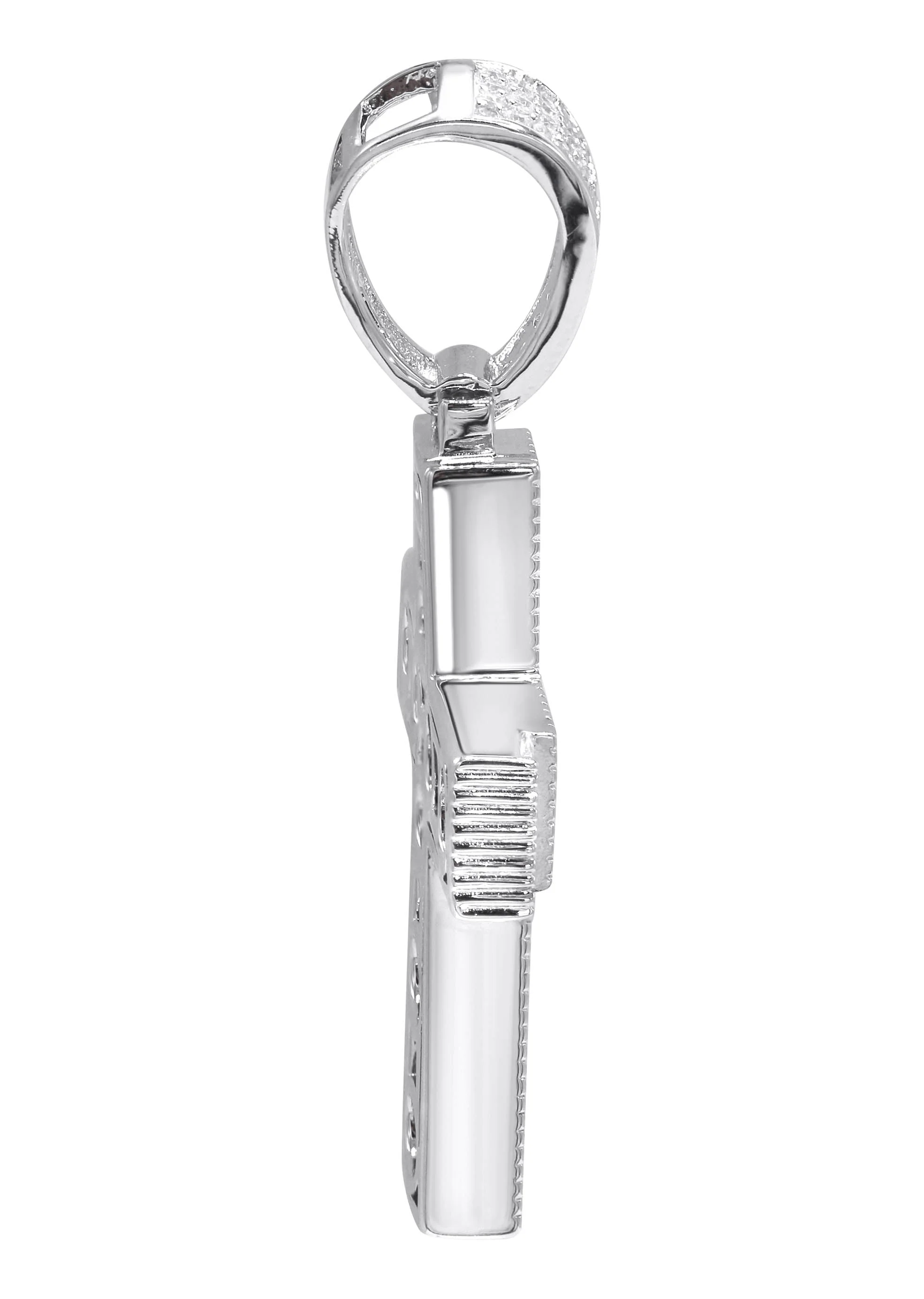 Silver Pendant - Silver Cross Pendant | Appx 8.8 Grams - Image 2
