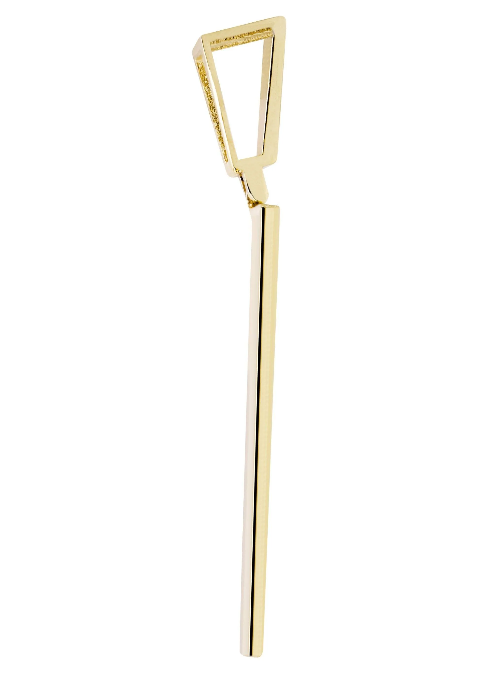 Diamond Ace of Spades Pendant | 5.40 Carats of Diamonds | Yellow Gold | 2.5 Inches - Image 3