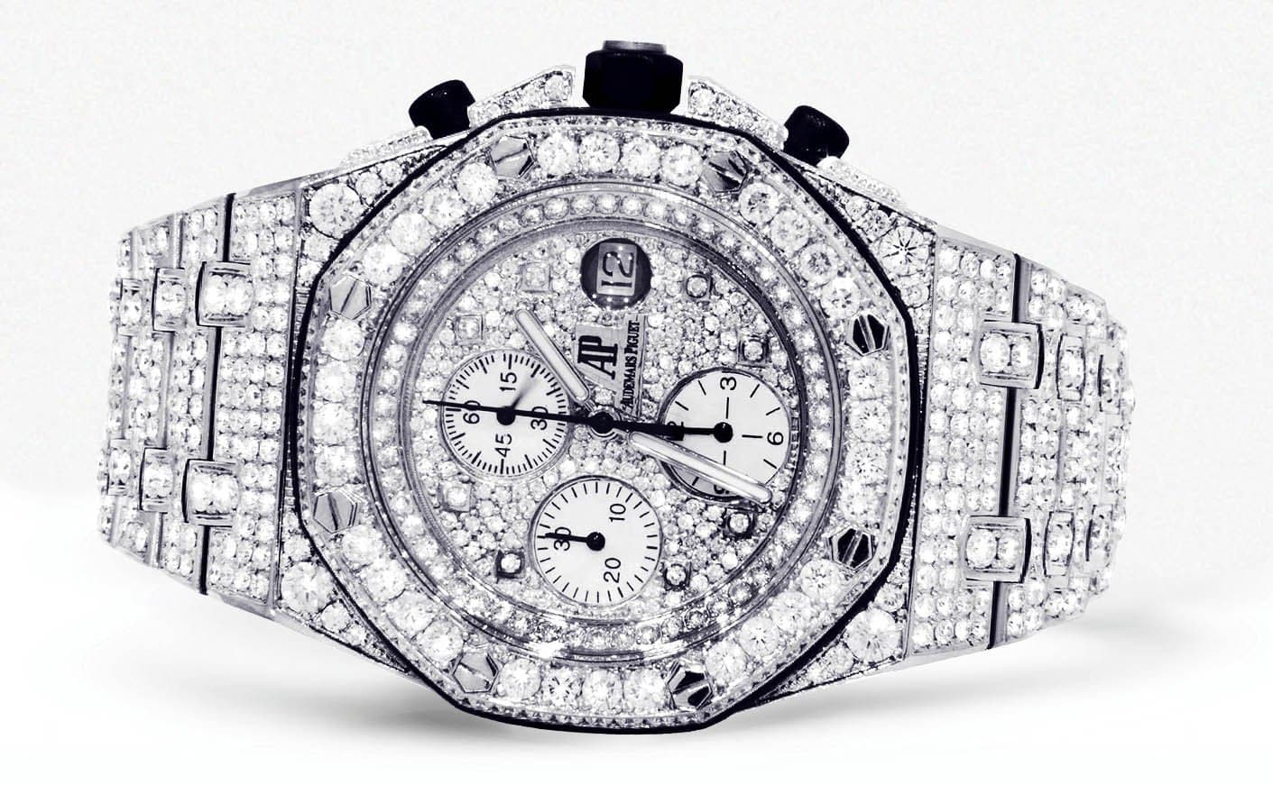 Diamond Audemars Piguet Royal Oak Offshore | Stainless Steel | 42 Mm - Image 2