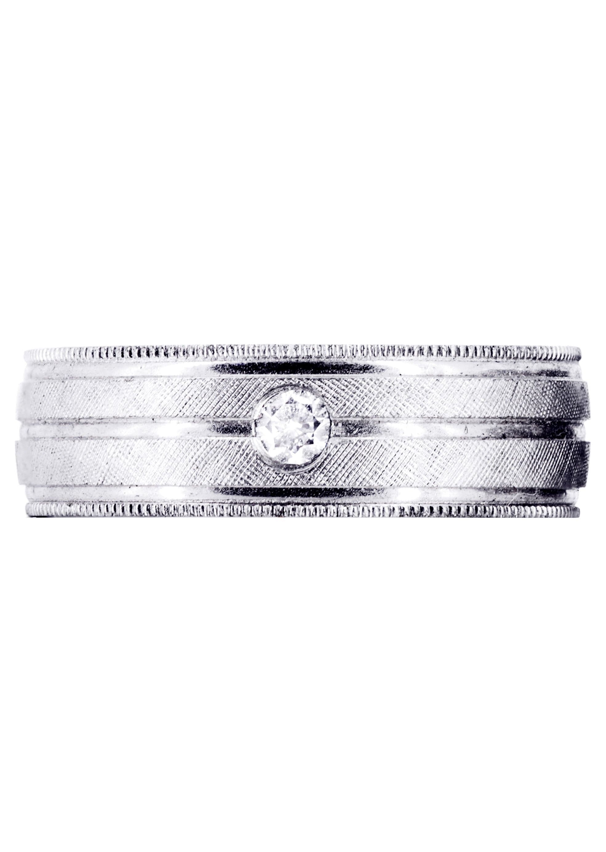 Diamond Mens Wedding Band | 0.07 Carats | Diamond Cut Finish (Adan) - Image 2