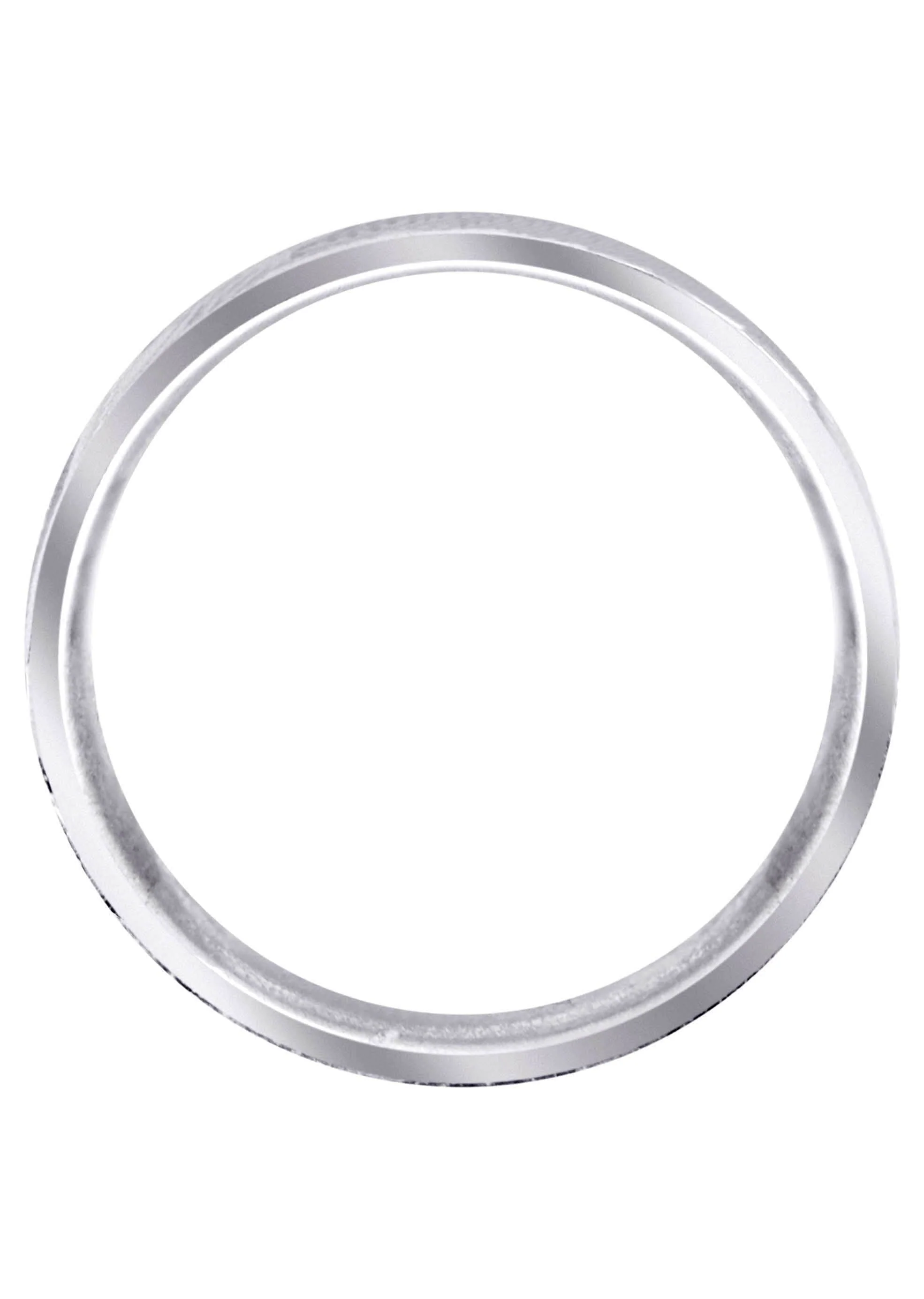 Diamond Mens Wedding Band | 0.15 Carats | Satin Finish (Ricardo) - Image 3