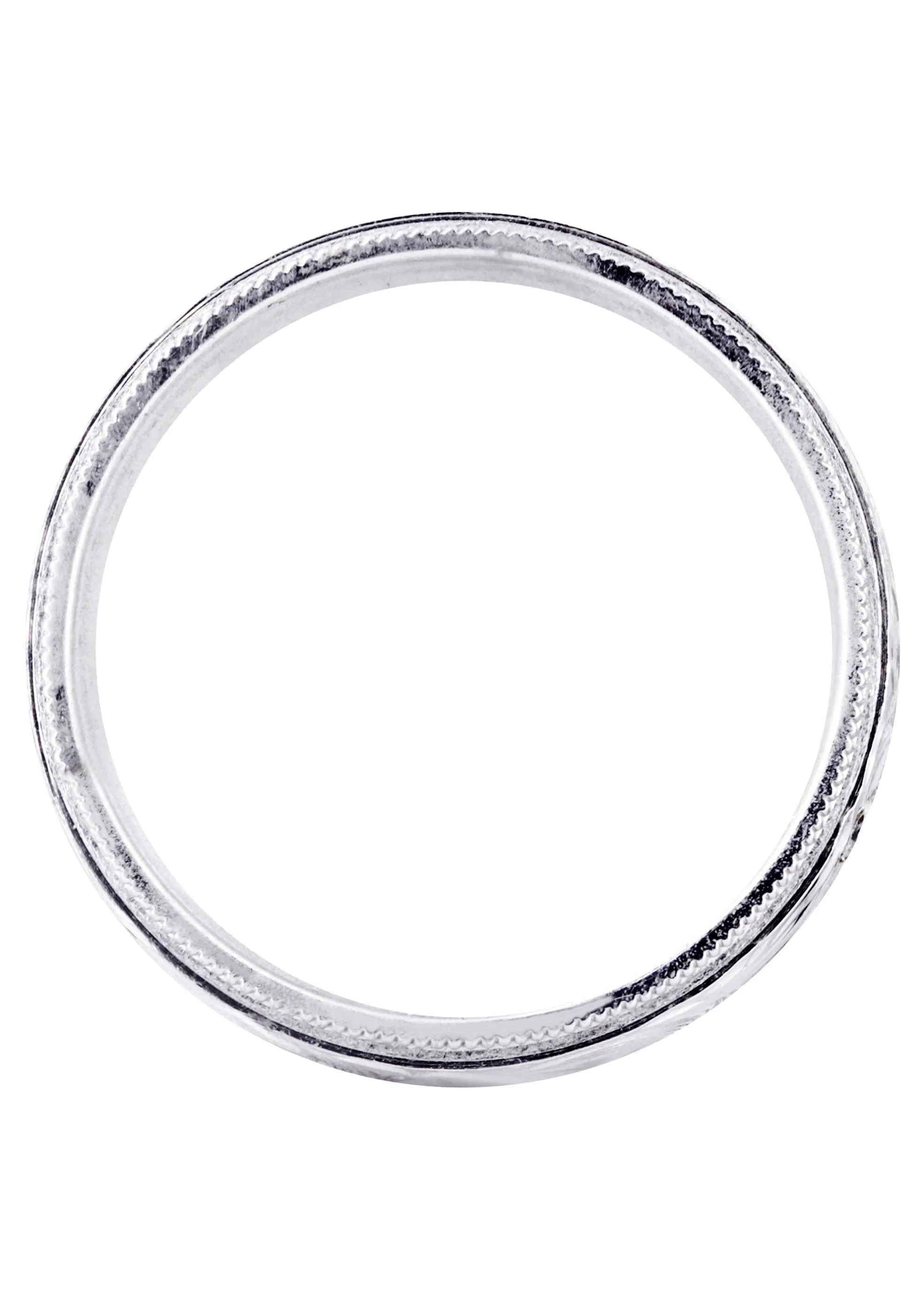 Diamond Mens Wedding Band | 0.16 Carats | High Polish Finish (Daxton) - Image 3