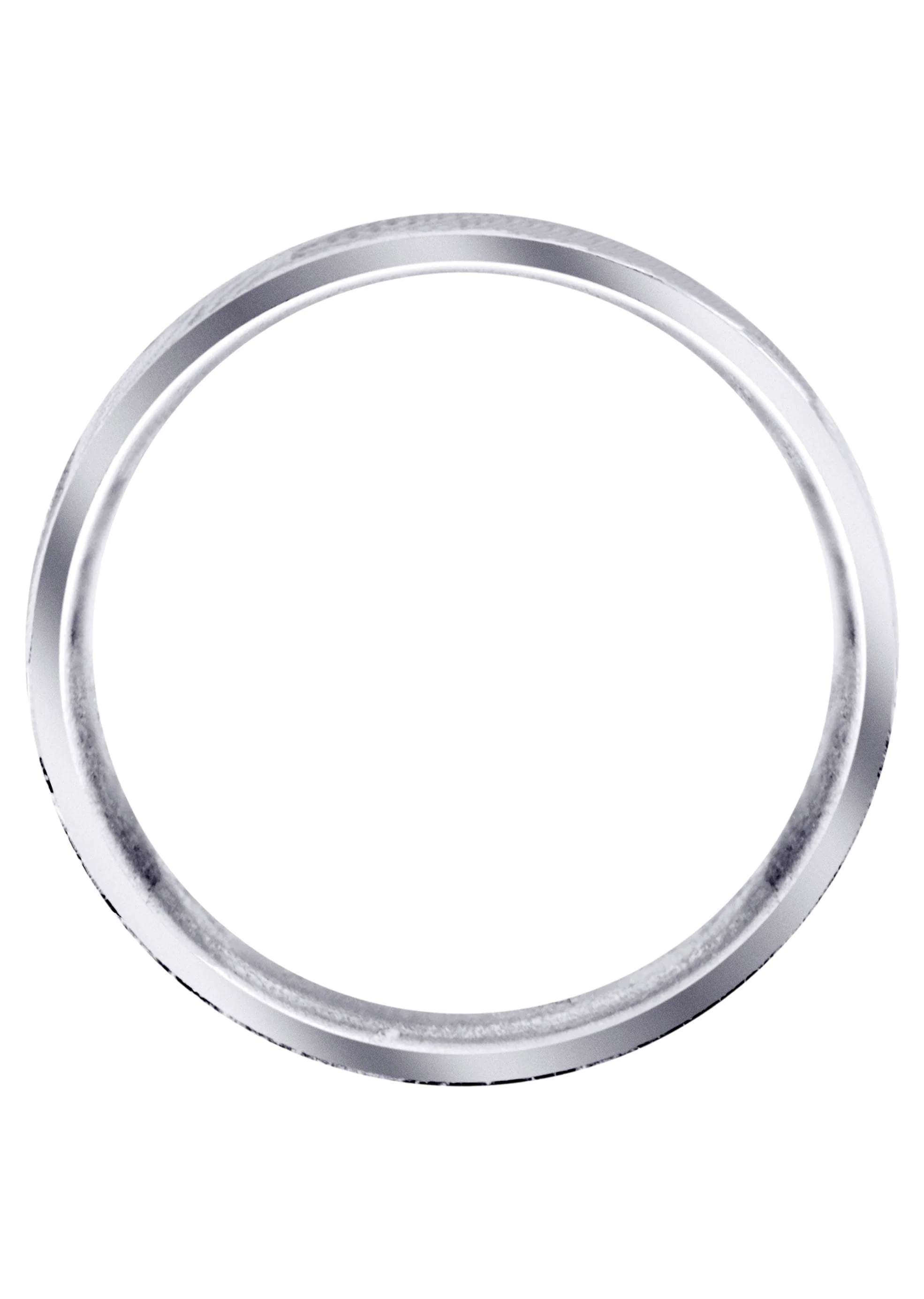 Diamond Mens Wedding Band | 0.16 Carats | Sand Blast / High Polish Finish (Warren) - Image 3