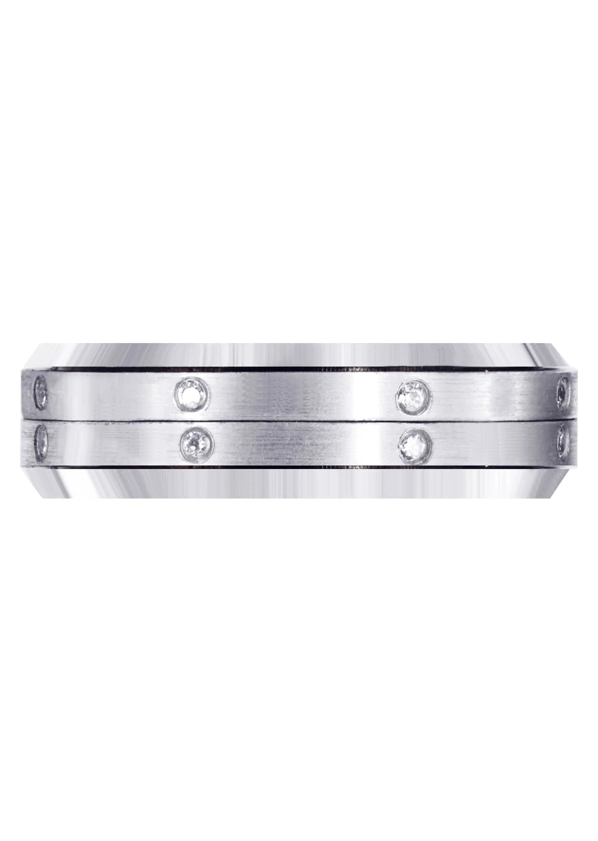 Diamond Mens Engagement Ring | 0.16 Carats | Satin Finish (Major) - Image 2