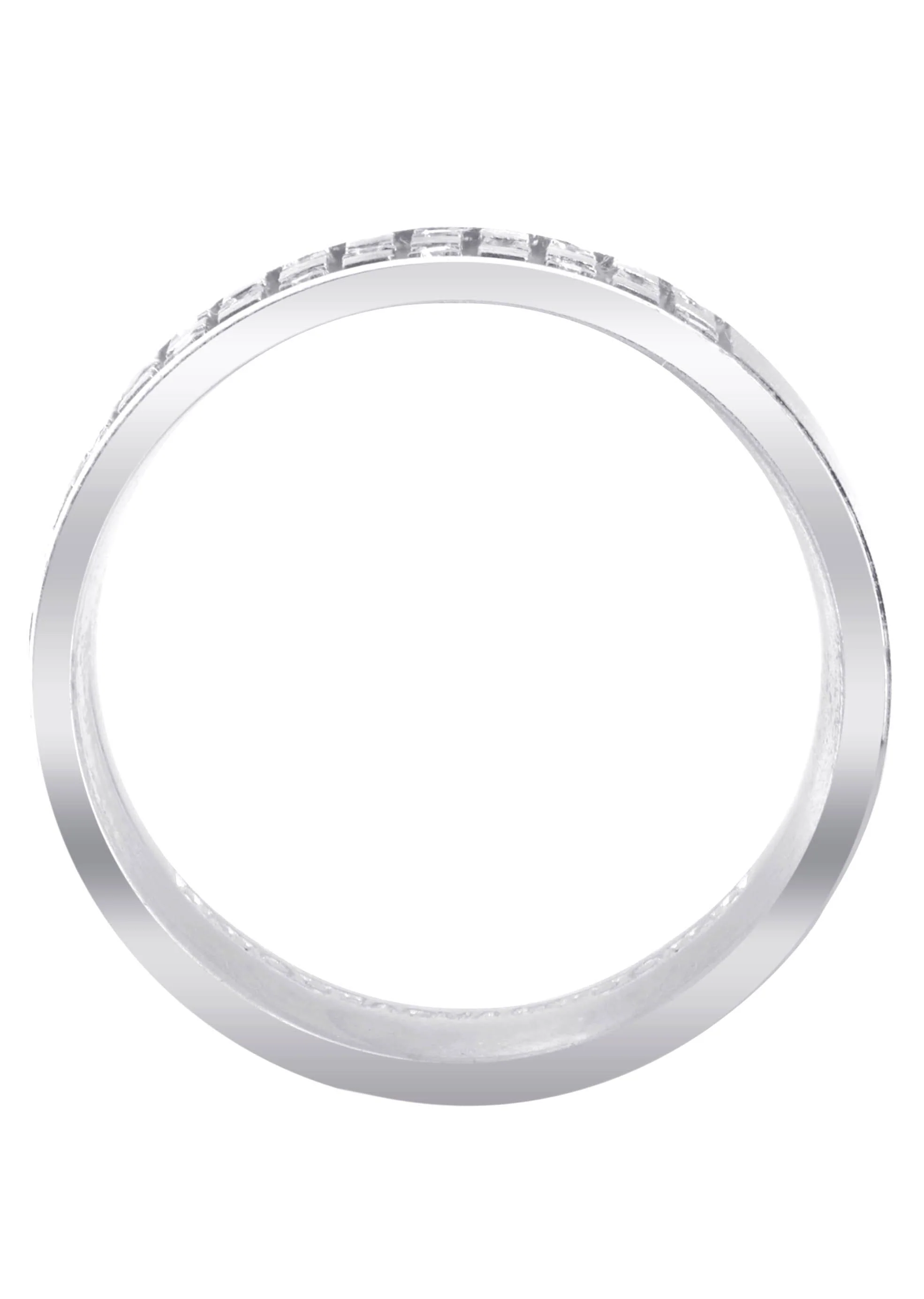 Diamond Unique Mens Wedding Band | 0.38 Carats | Satin Finish (Muhammad) - Image 3