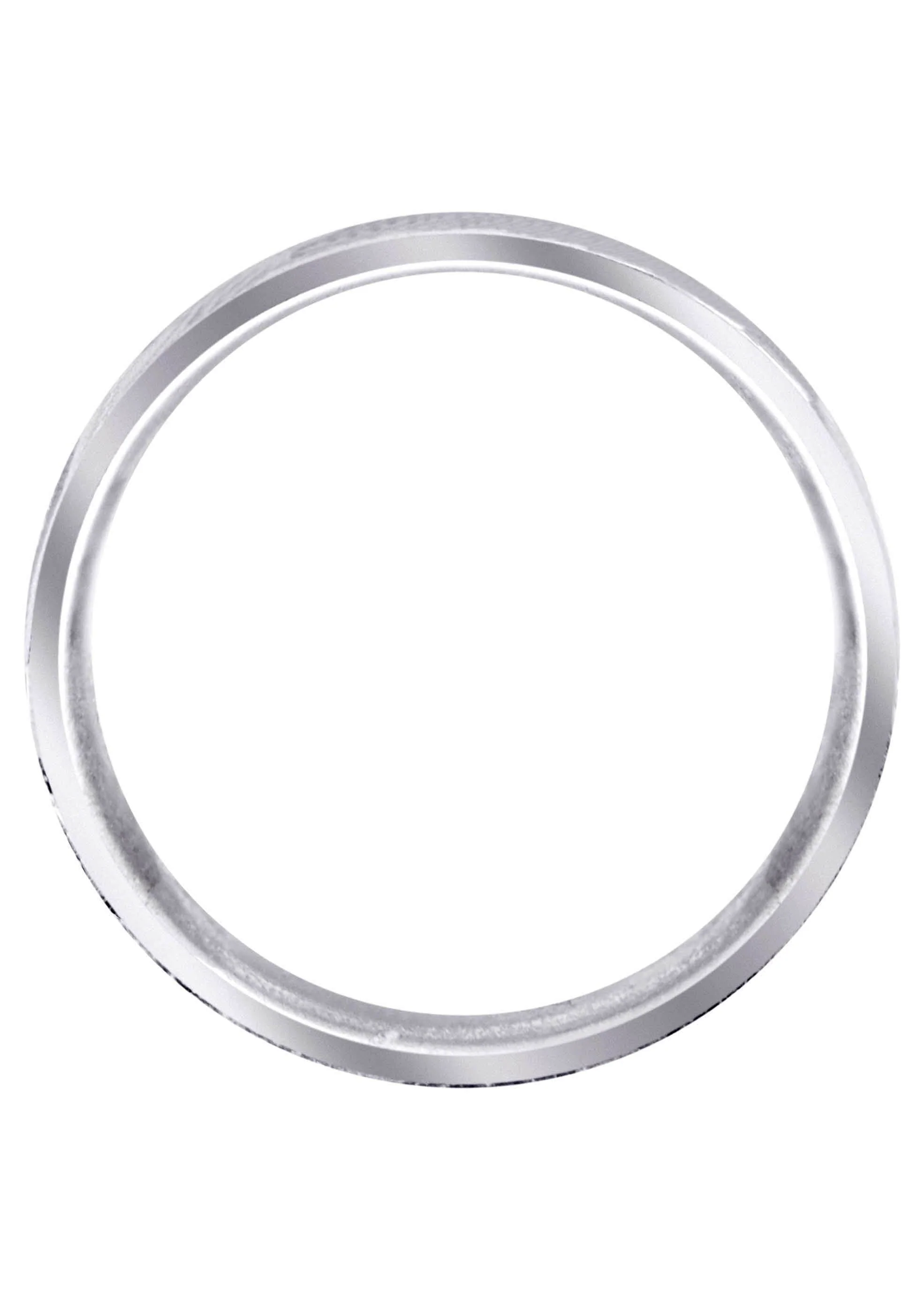 Diamond Mens Engagement Ring | 0.45 Carats | Satin Finish (Sergio) - Image 3