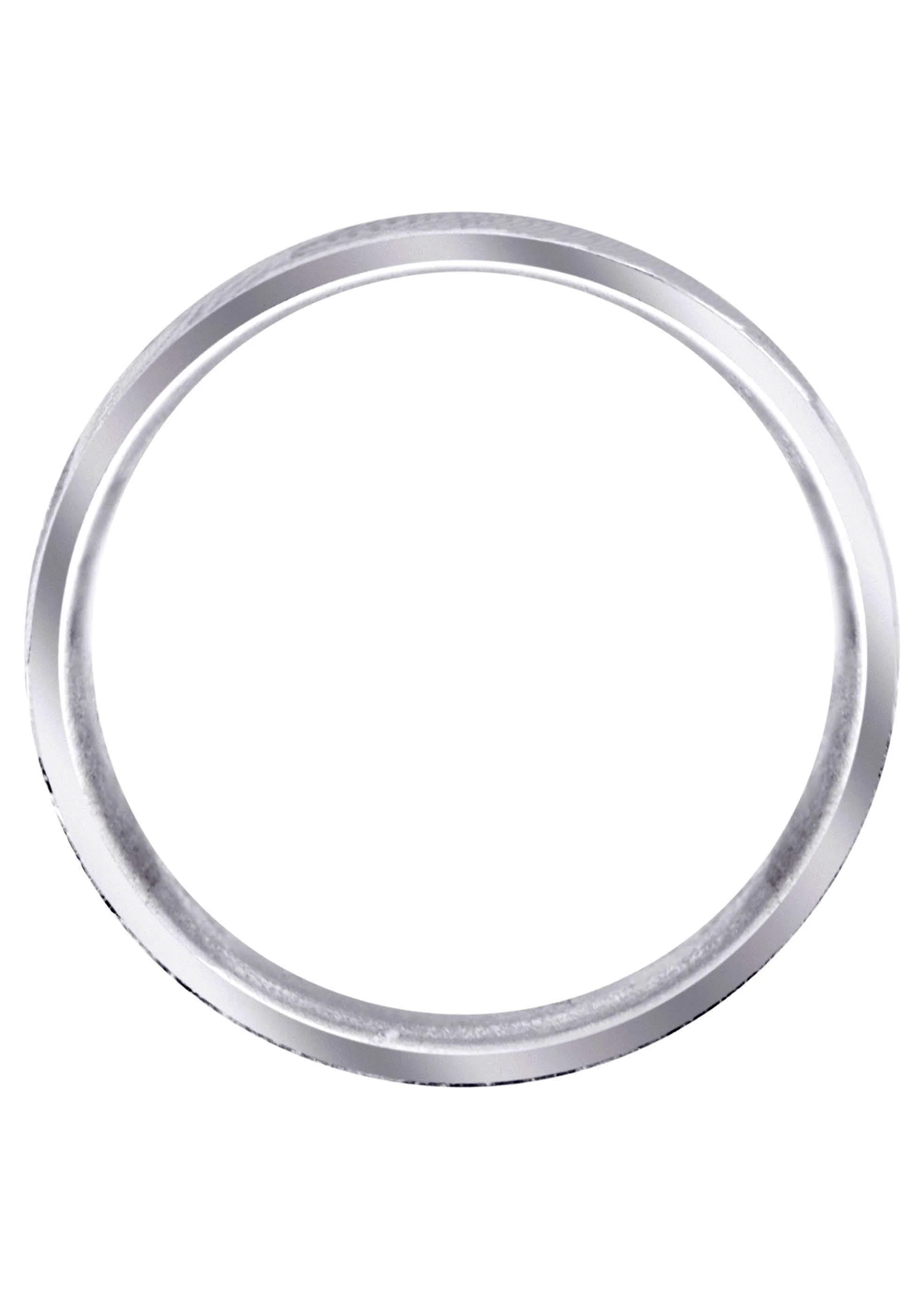 Diamond Mens Wedding Band | 0.48 Carats | Diamond Cut Finish (Derrick) - Image 3