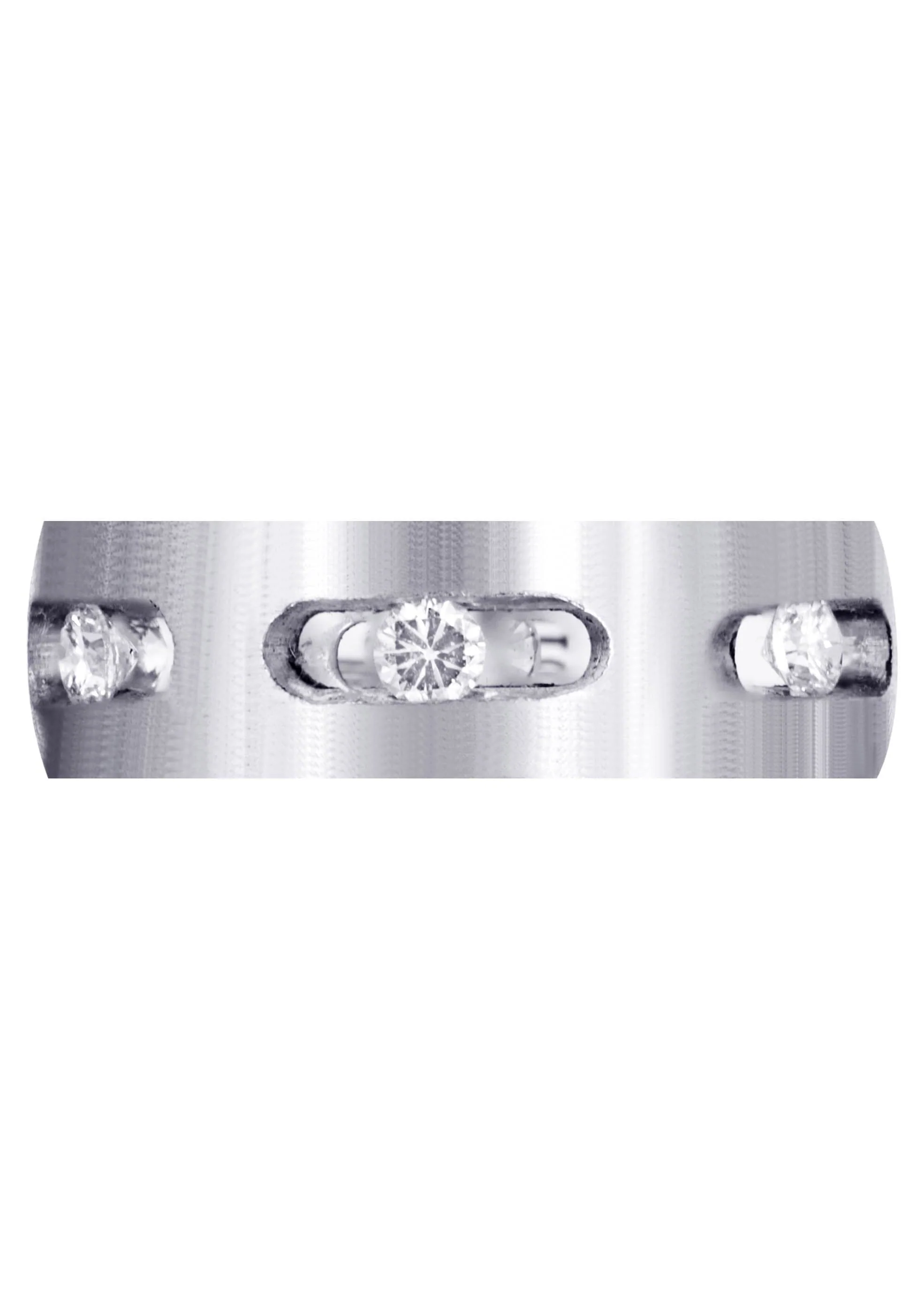 Diamond Mens Engagement Ring | 0.6 Carats | Satin Finish (Dakota) - Image 2