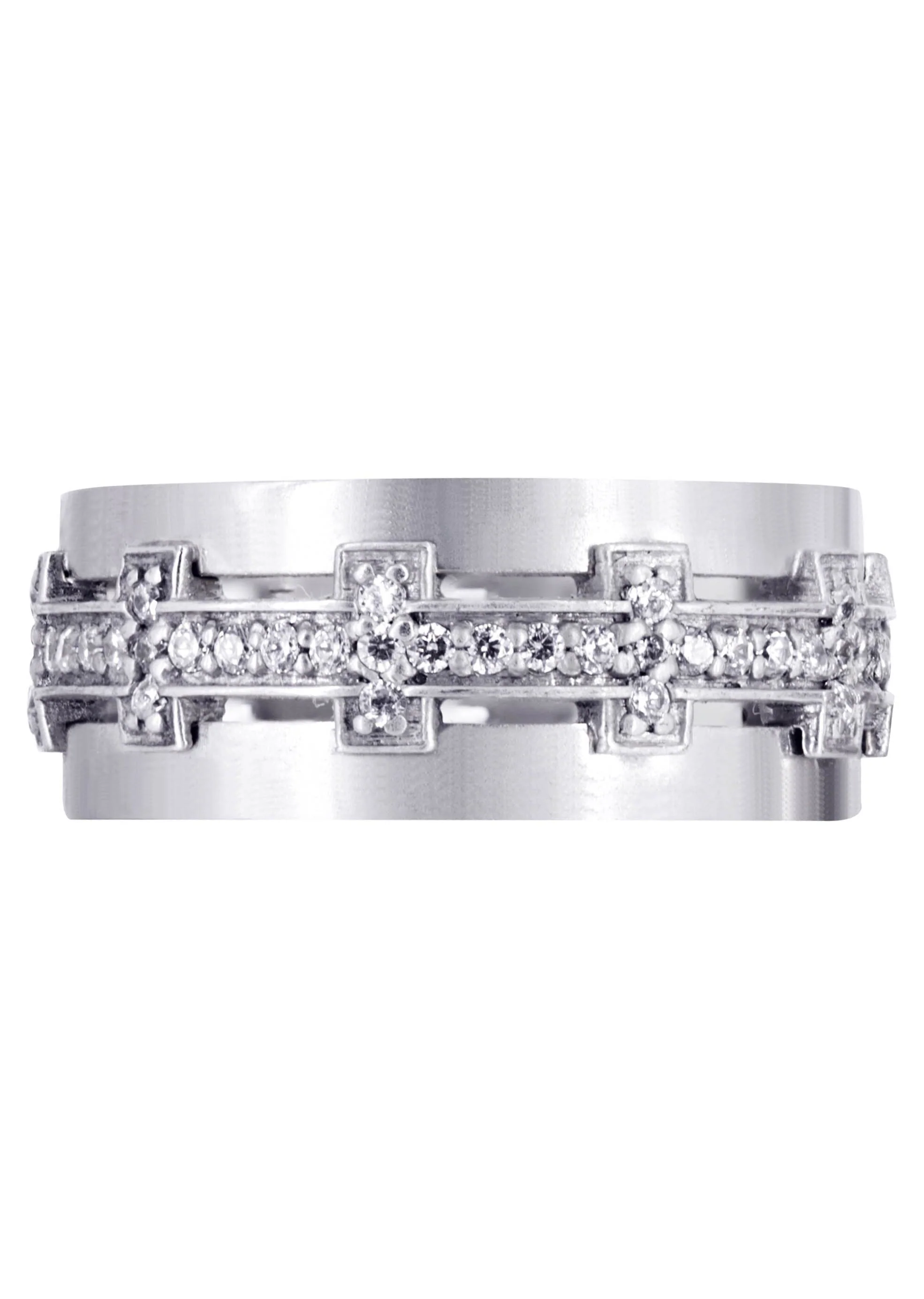 Diamond Mens Wedding Band | 0.7 Carats (Milan) - Image 2