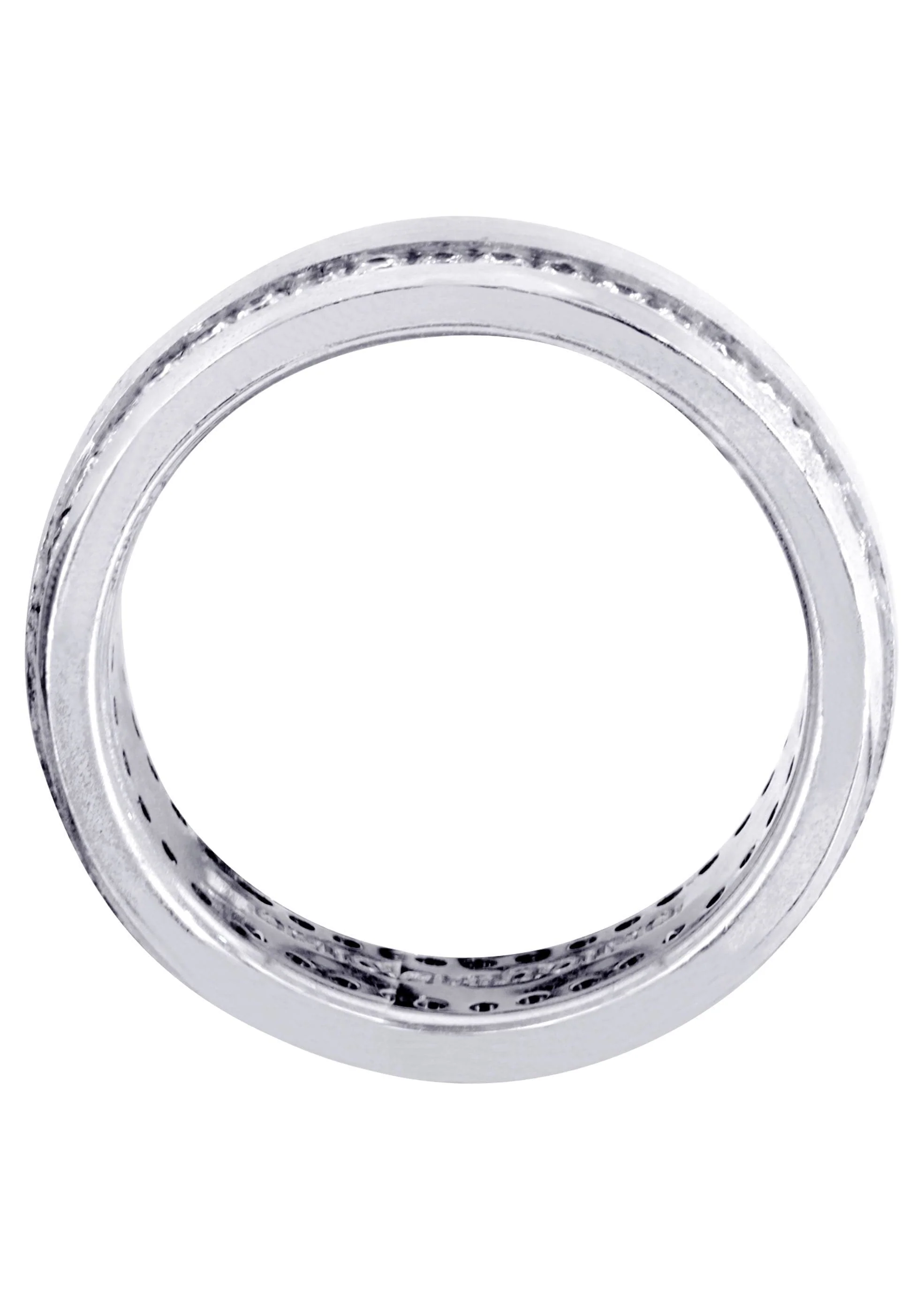 Diamond Mens Wedding Band | 1.68 Carats | Satin Finish (Ari) - Image 3