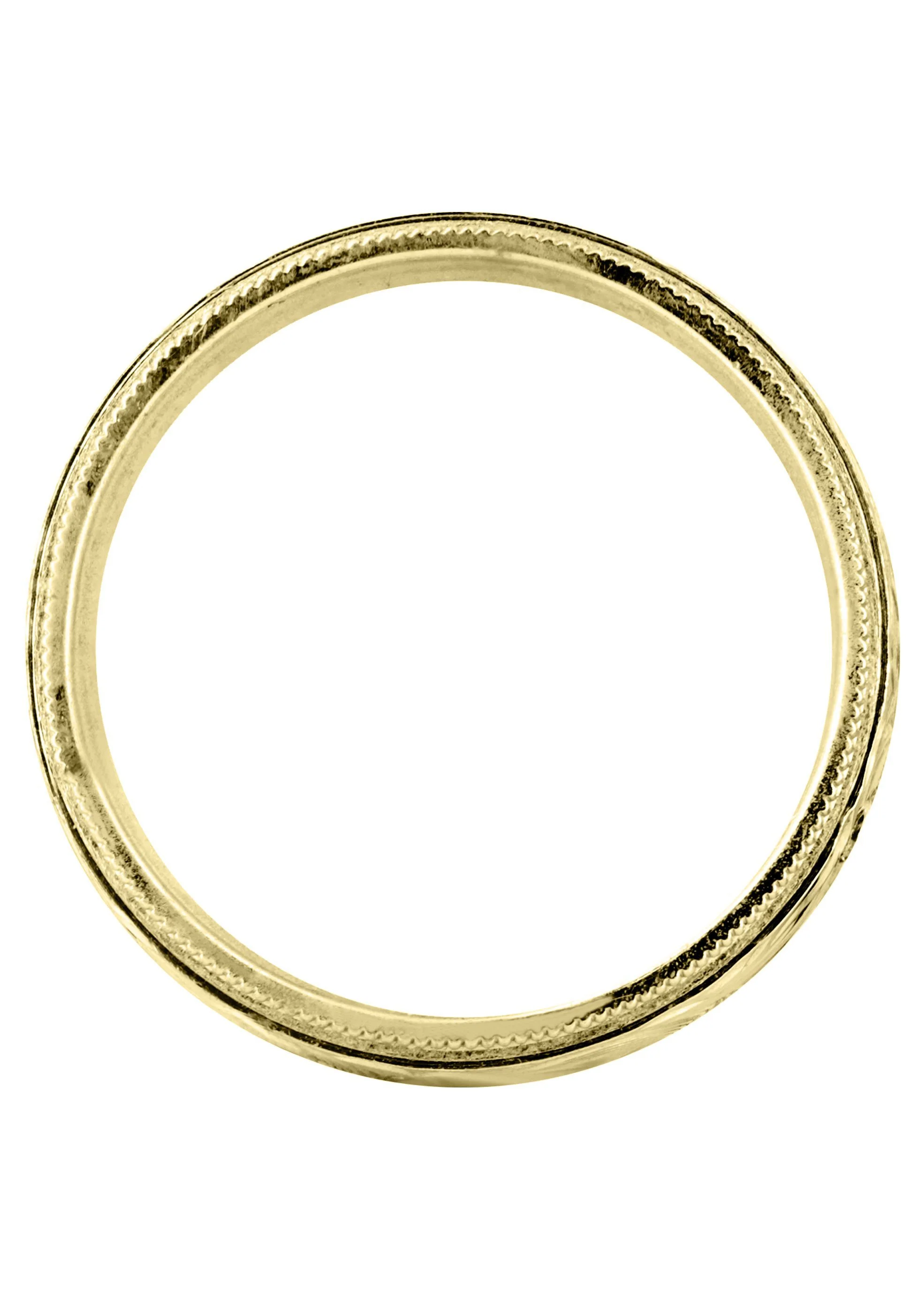 Yellow Gold Diamond Mens Wedding Band | 0.16 Carats | High Polish Finish (Daxton) - Image 3