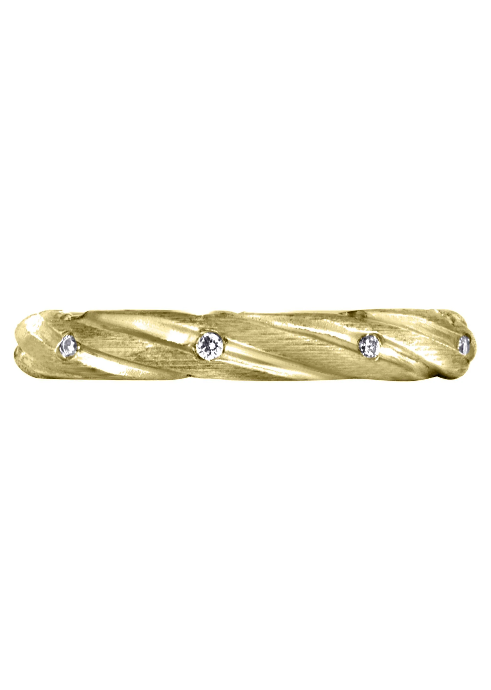 Yellow Gold Diamond Mens Wedding Band | 0.27 Carats (Milan) - Image 2