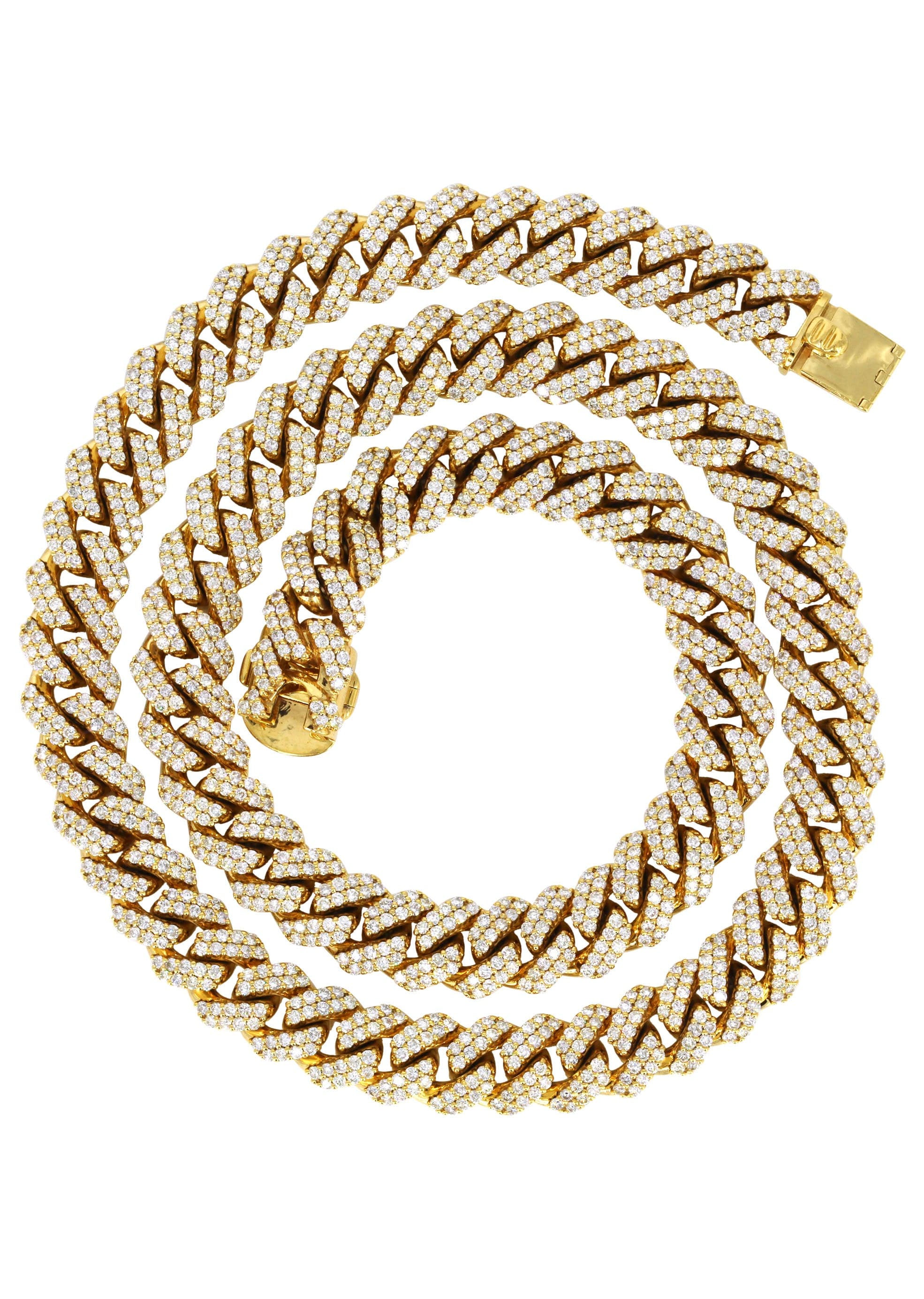 Diamond Miami Cuban Link Chain ( 12 MM ) - Image 4