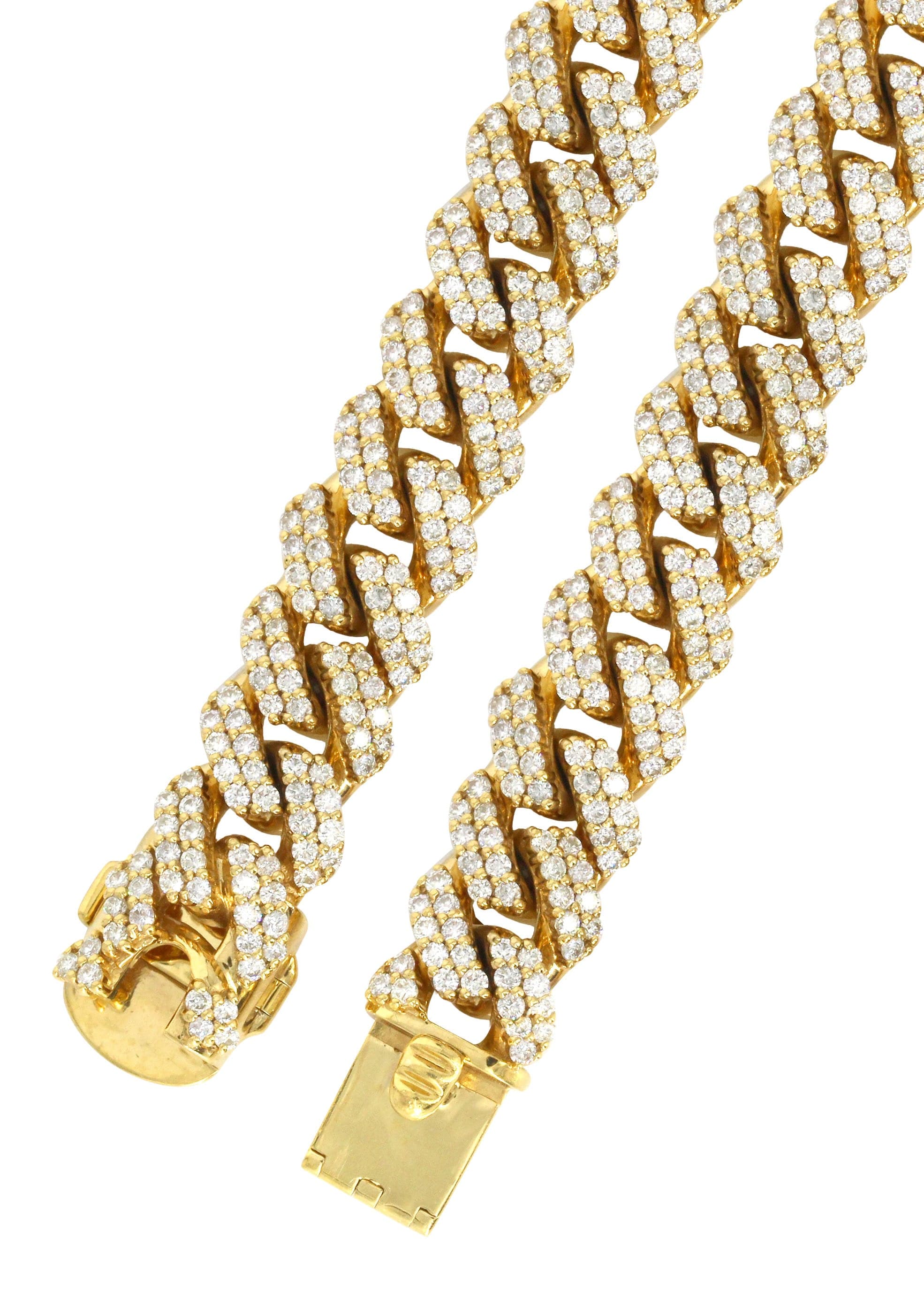Diamond Miami Cuban Link Chain ( 12 MM ) - Image 5