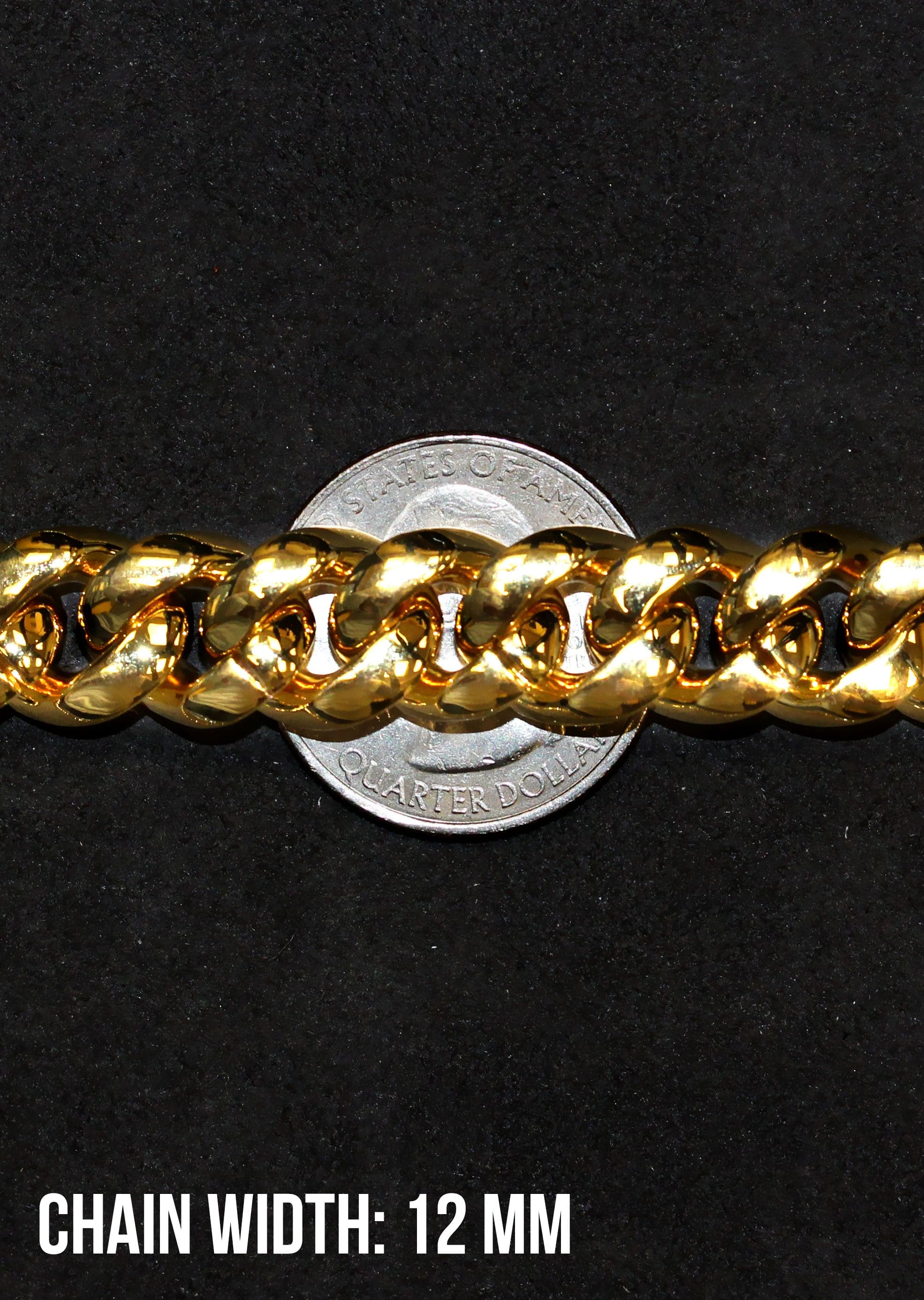 Diamond Miami Cuban Link Chain ( 12 MM ) - Image 9