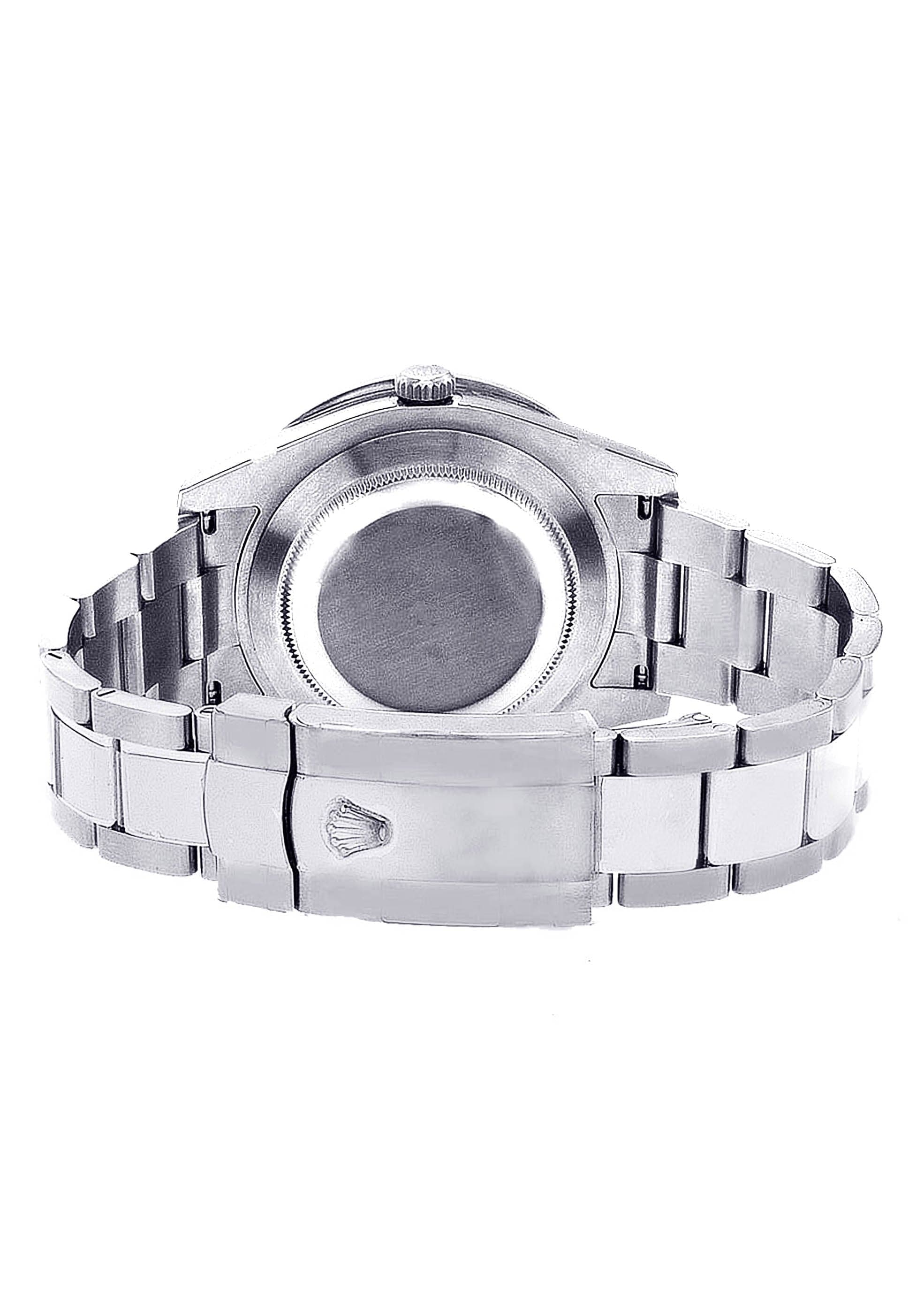 Diamond Rolex Datejust | Stainless Steel | Diamond Silver Roman Numeral Dial | 36 MM - Image 4