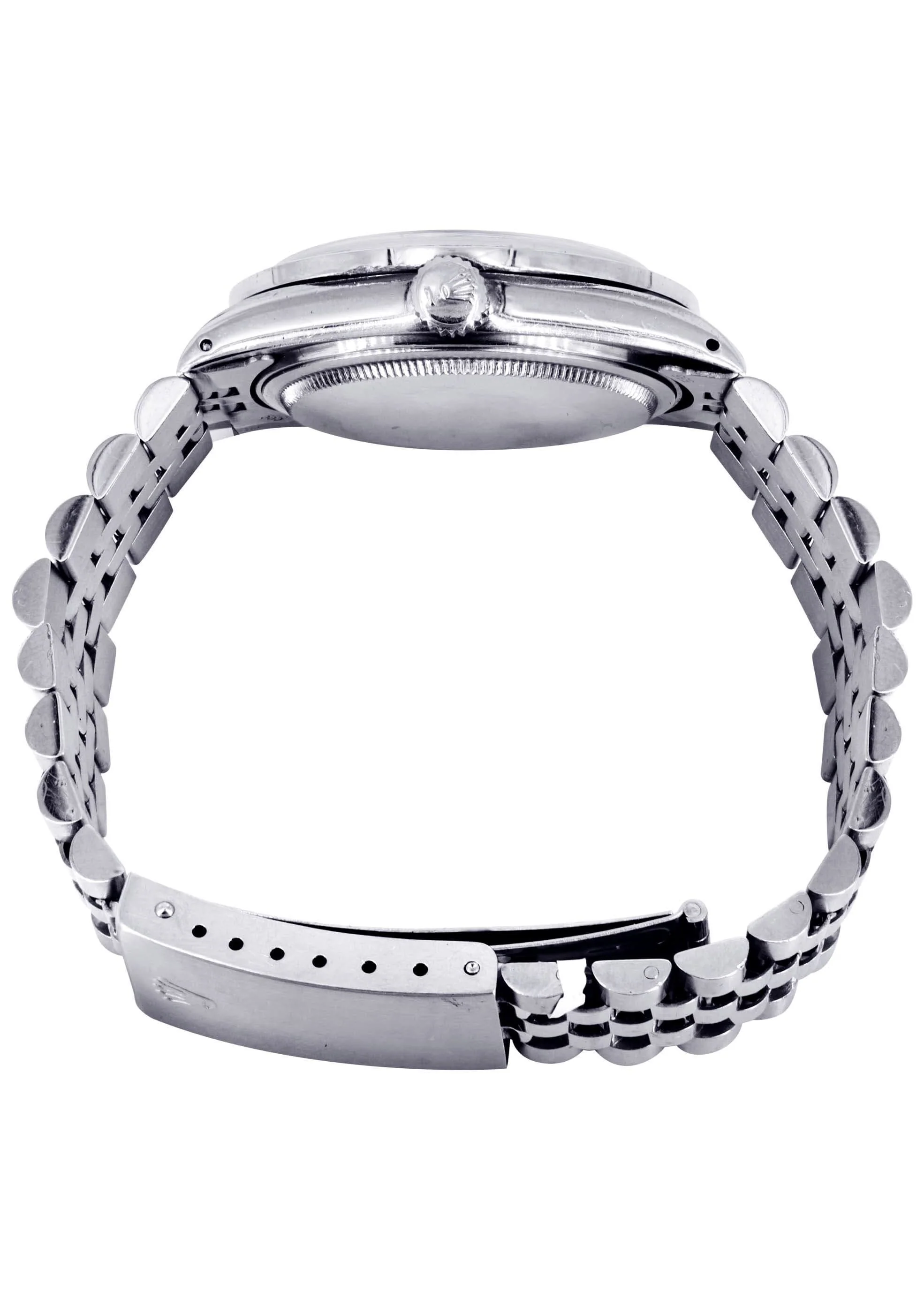 Diamond Rolex Datejust 36 MM | 2.75 Carat | Custom Diamond Dial | Jubiliee Band - Image 5