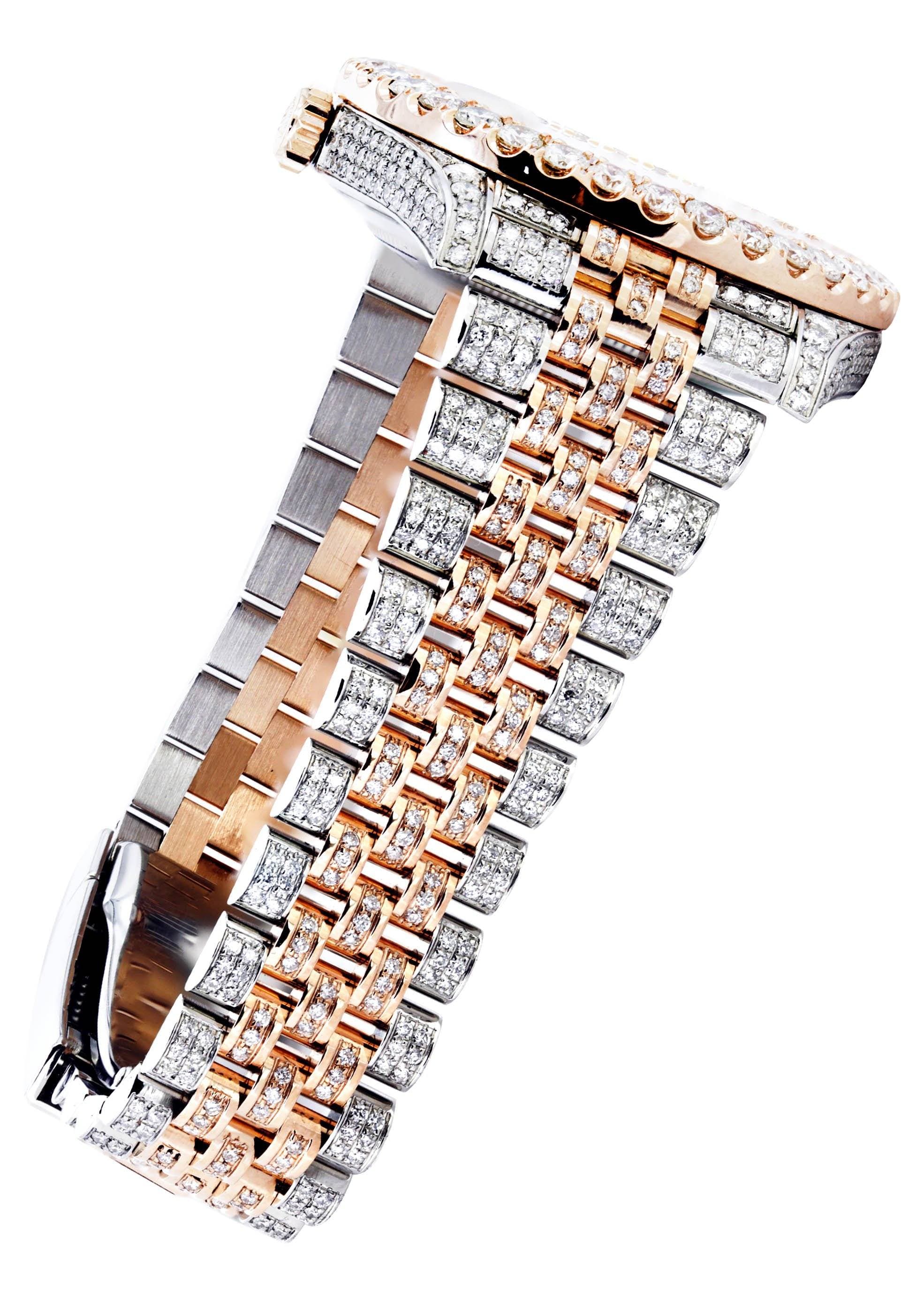 Diamond Rolex Datejust 41 Two Tone Rose Gold And Steel | 25 Carats - Image 3