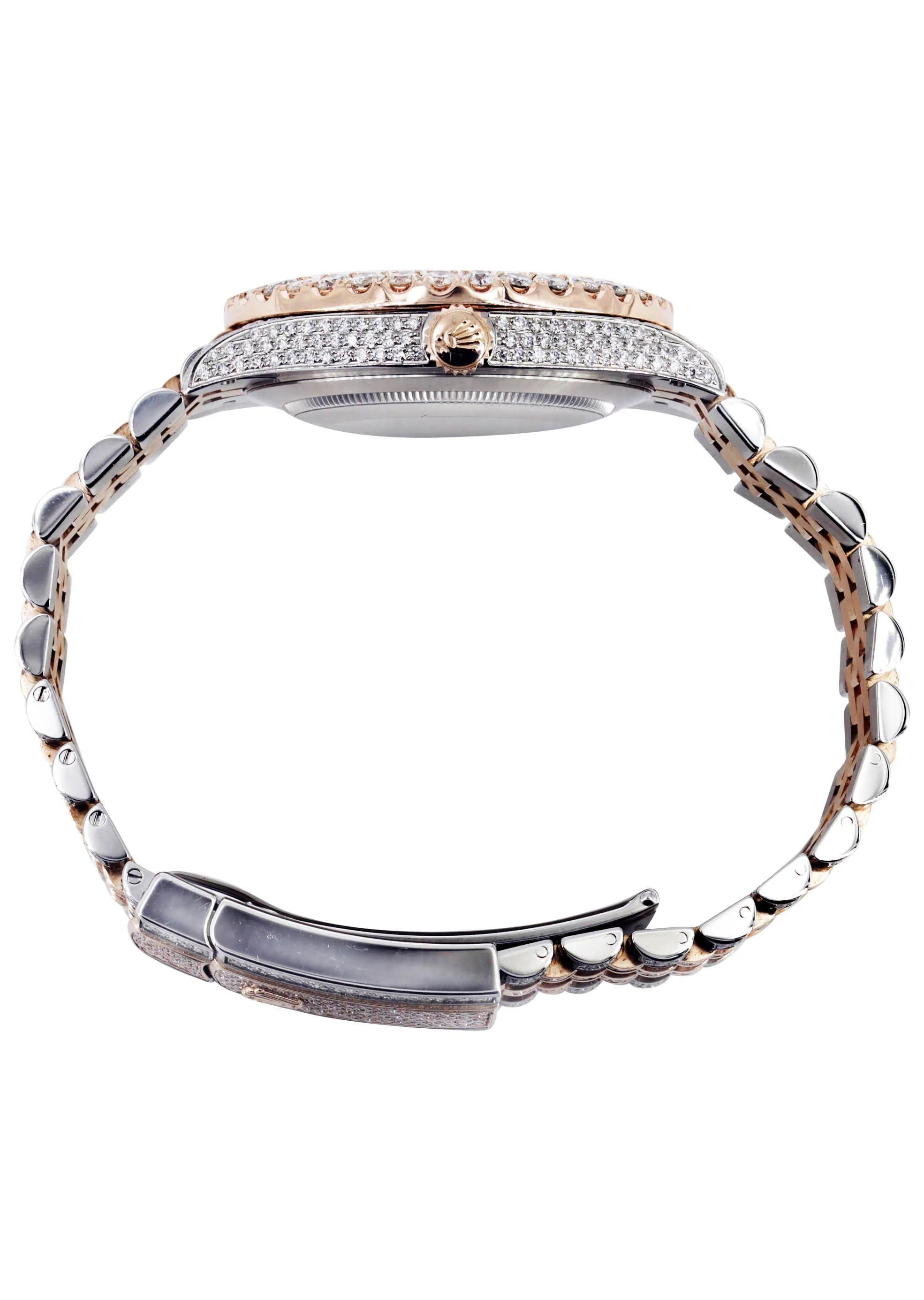 Diamond Rolex Datejust 41 Two Tone Rose Gold And Steel | 25 Carats - Image 5
