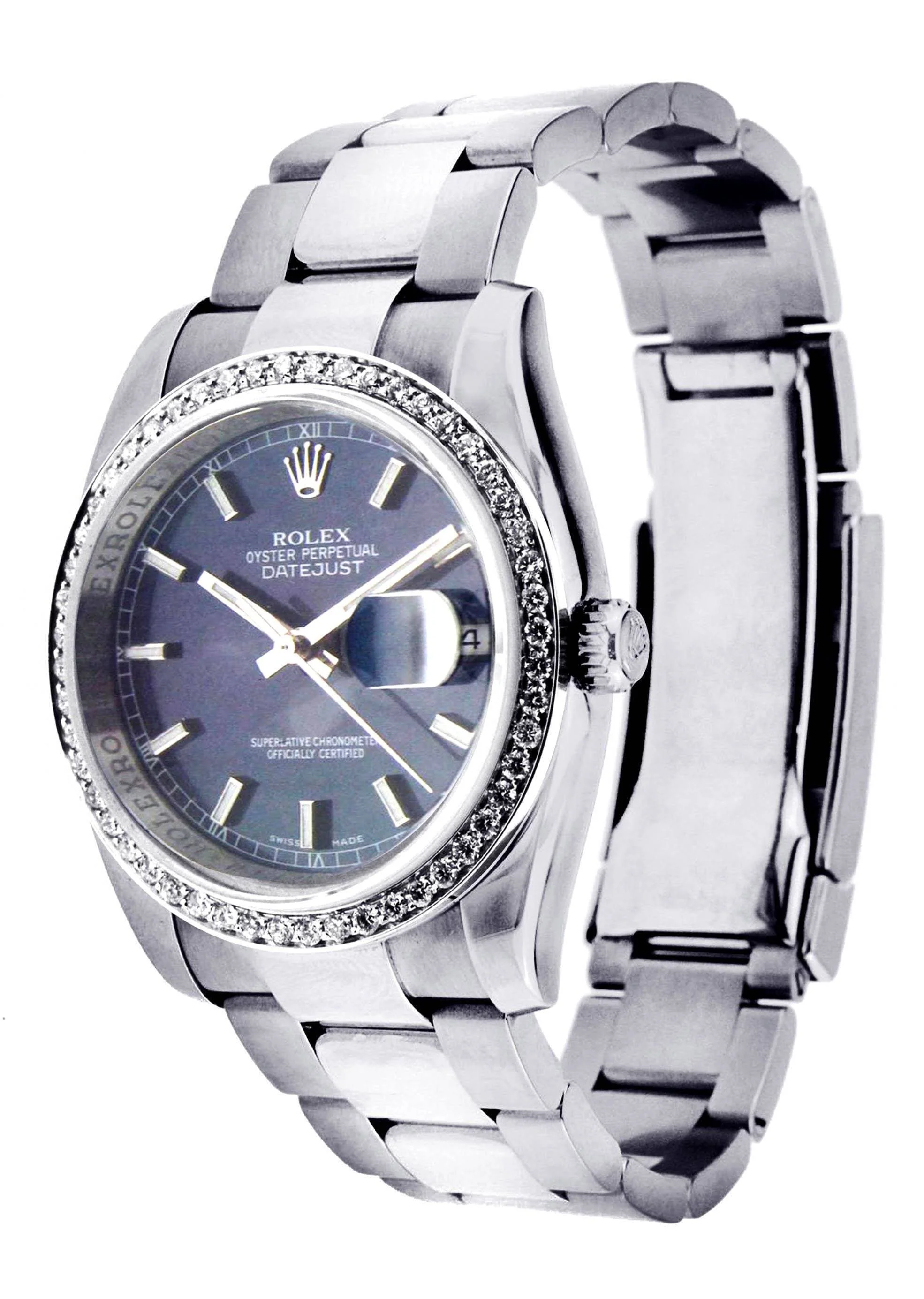 Diamond Rolex Datejust | Stainless Steel | 36 Mm - Image 3