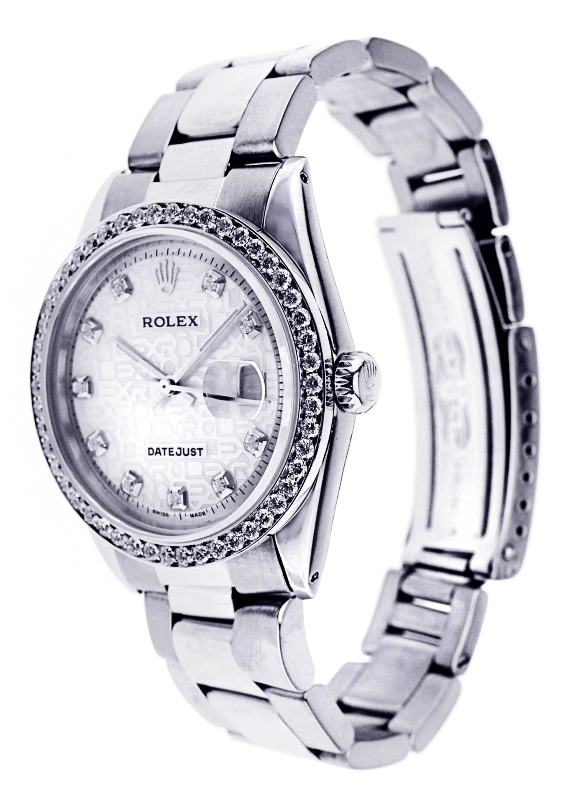 Diamond Rolex Datejust | Stainless Steel | 36 Mm - Image 3