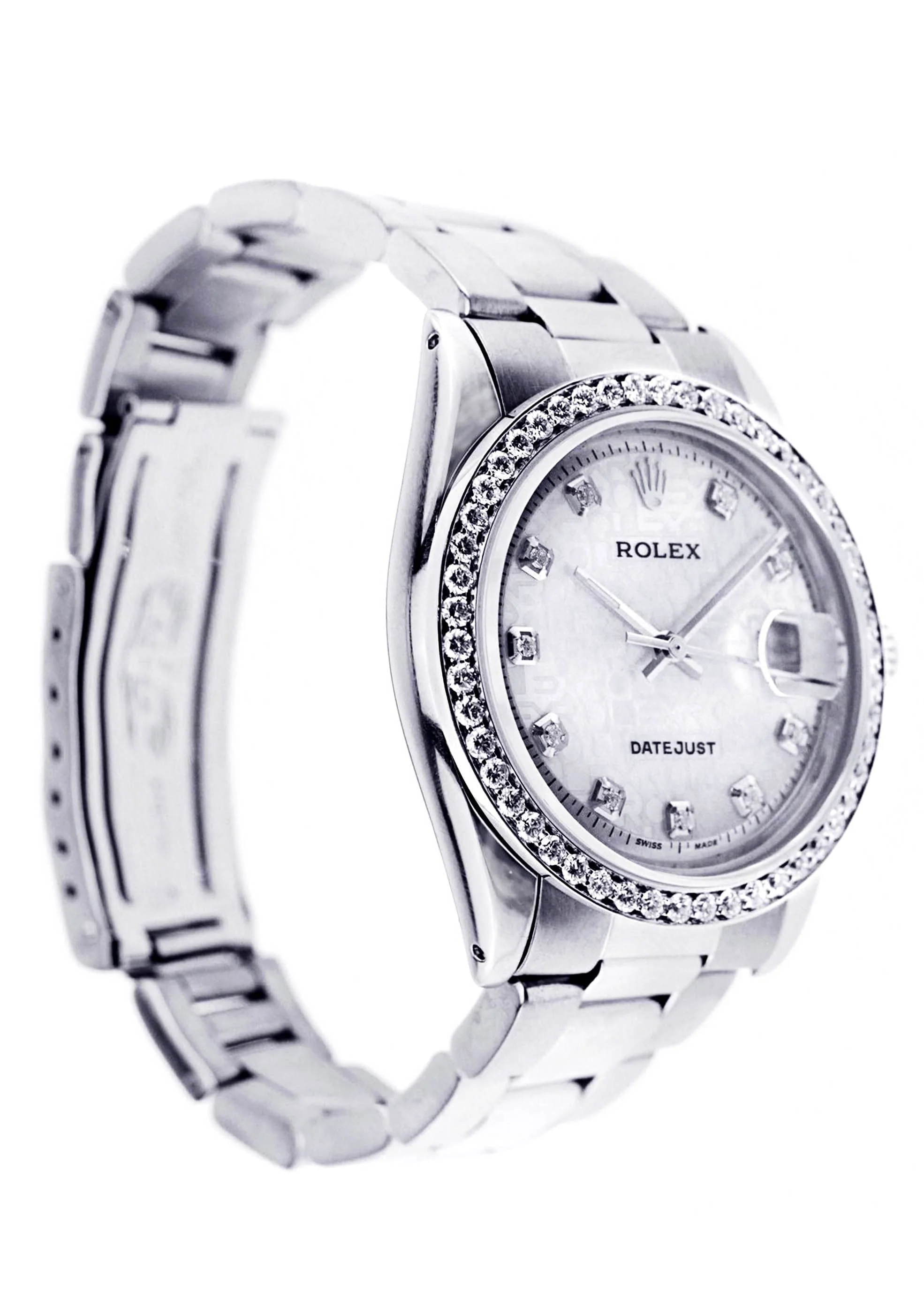 Diamond Rolex Datejust | Stainless Steel | 36 Mm - Image 4