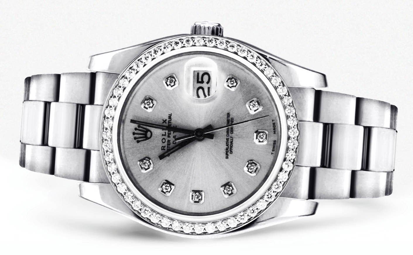 Diamond Rolex Datejust | Stainless Steel | 36 Mm - Image 2