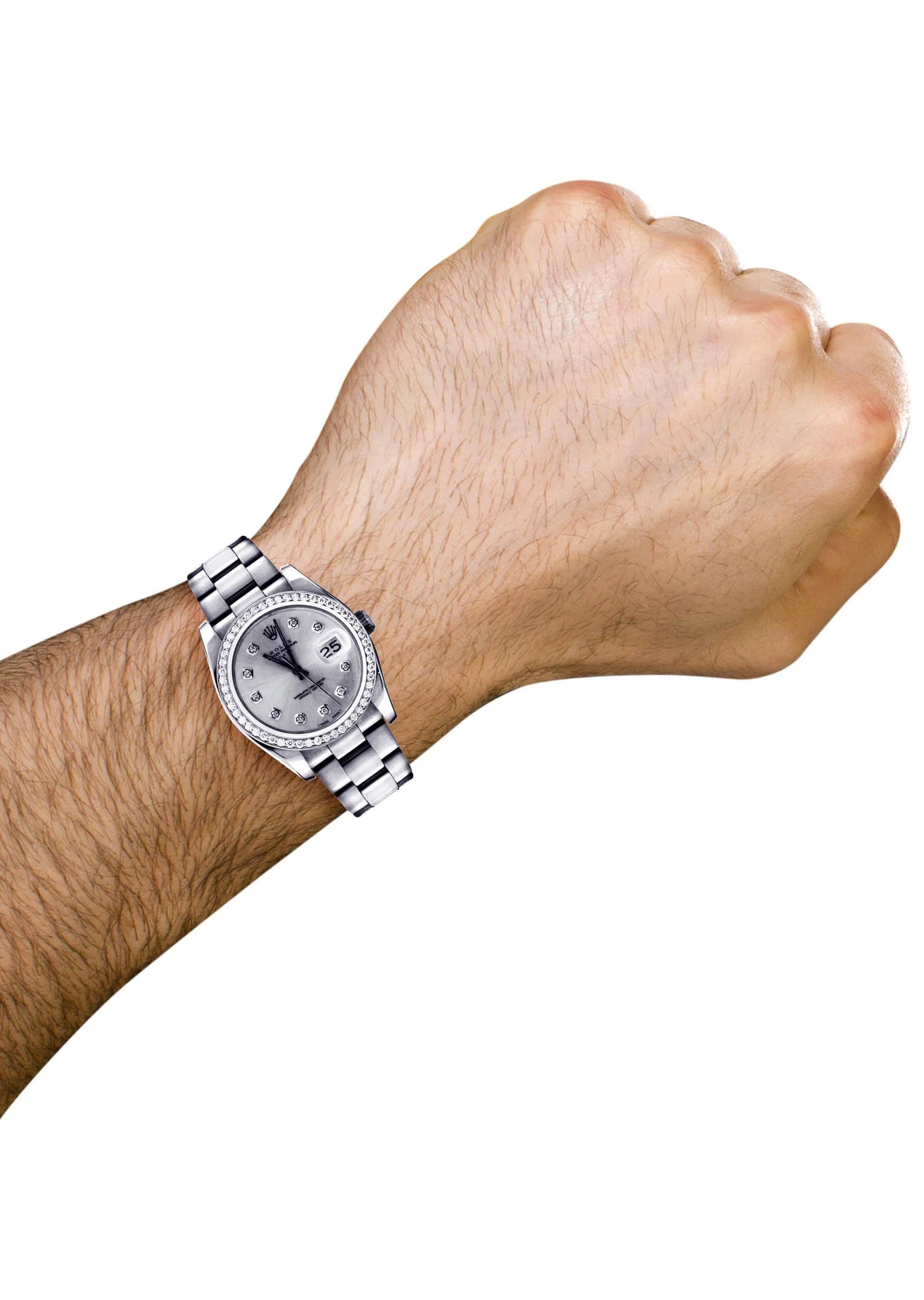 Diamond Rolex Datejust | Stainless Steel | 36 Mm - Image 5