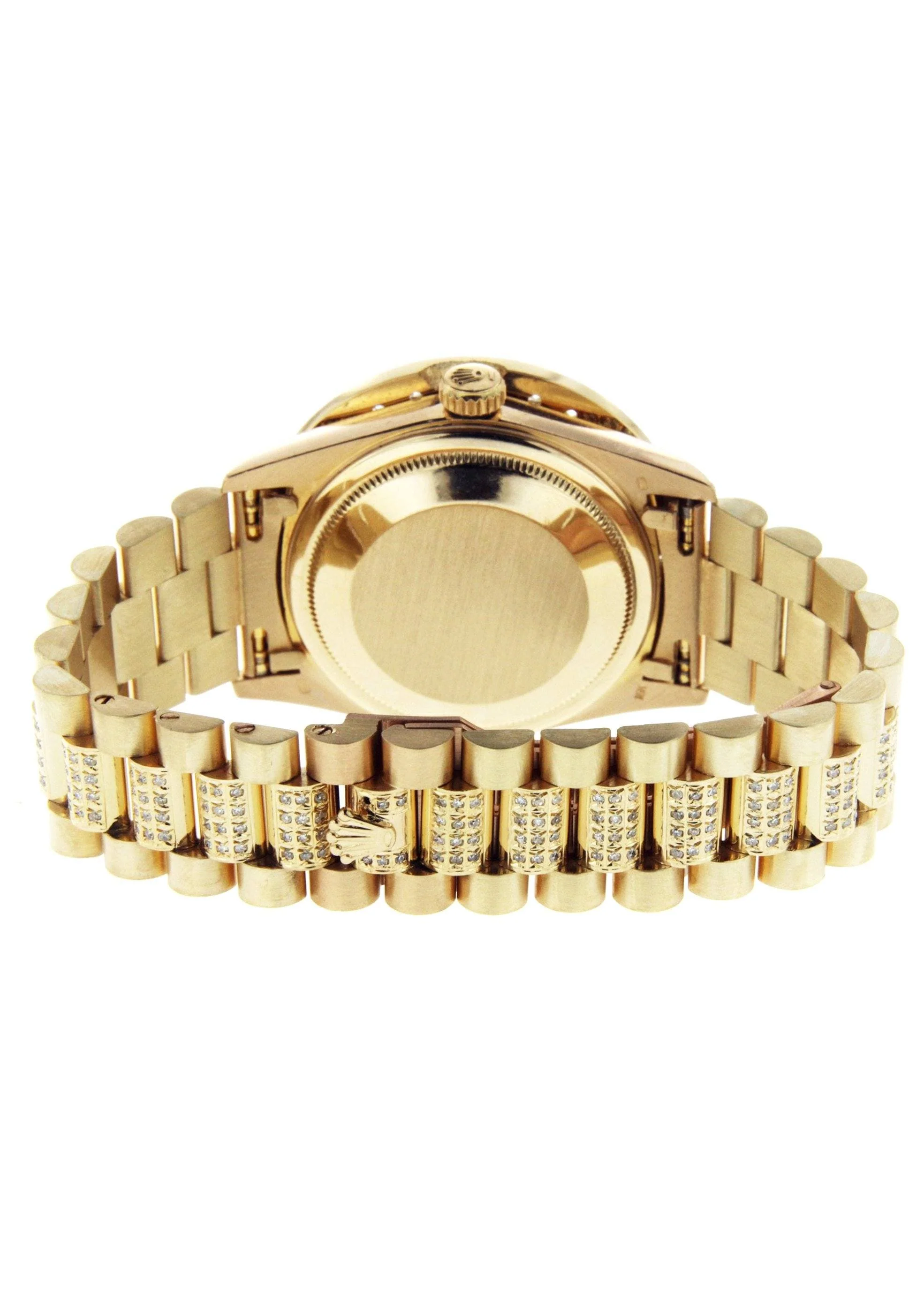 Diamond Rolex Day-Date | 18K Yellow Gold - Image 4