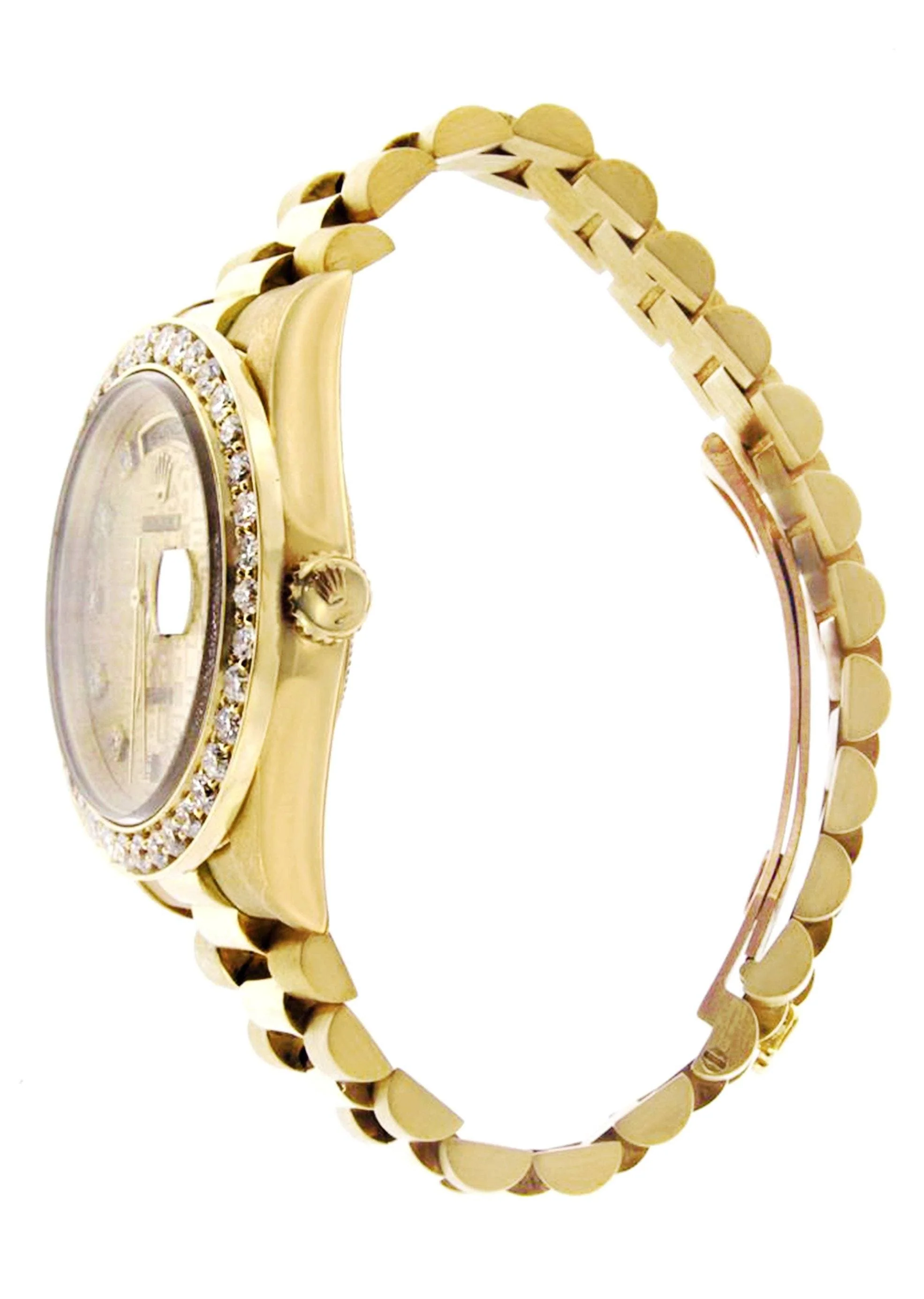 Diamond Rolex Day-Date | 18K Yellow Gold | 36 Mm - Image 3