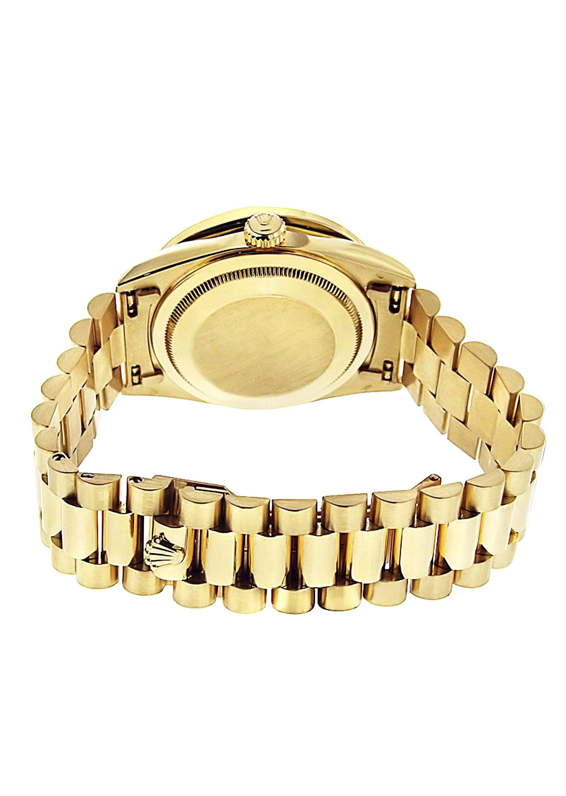 Diamond Rolex Day-Date | 18K Yellow Gold - Image 4