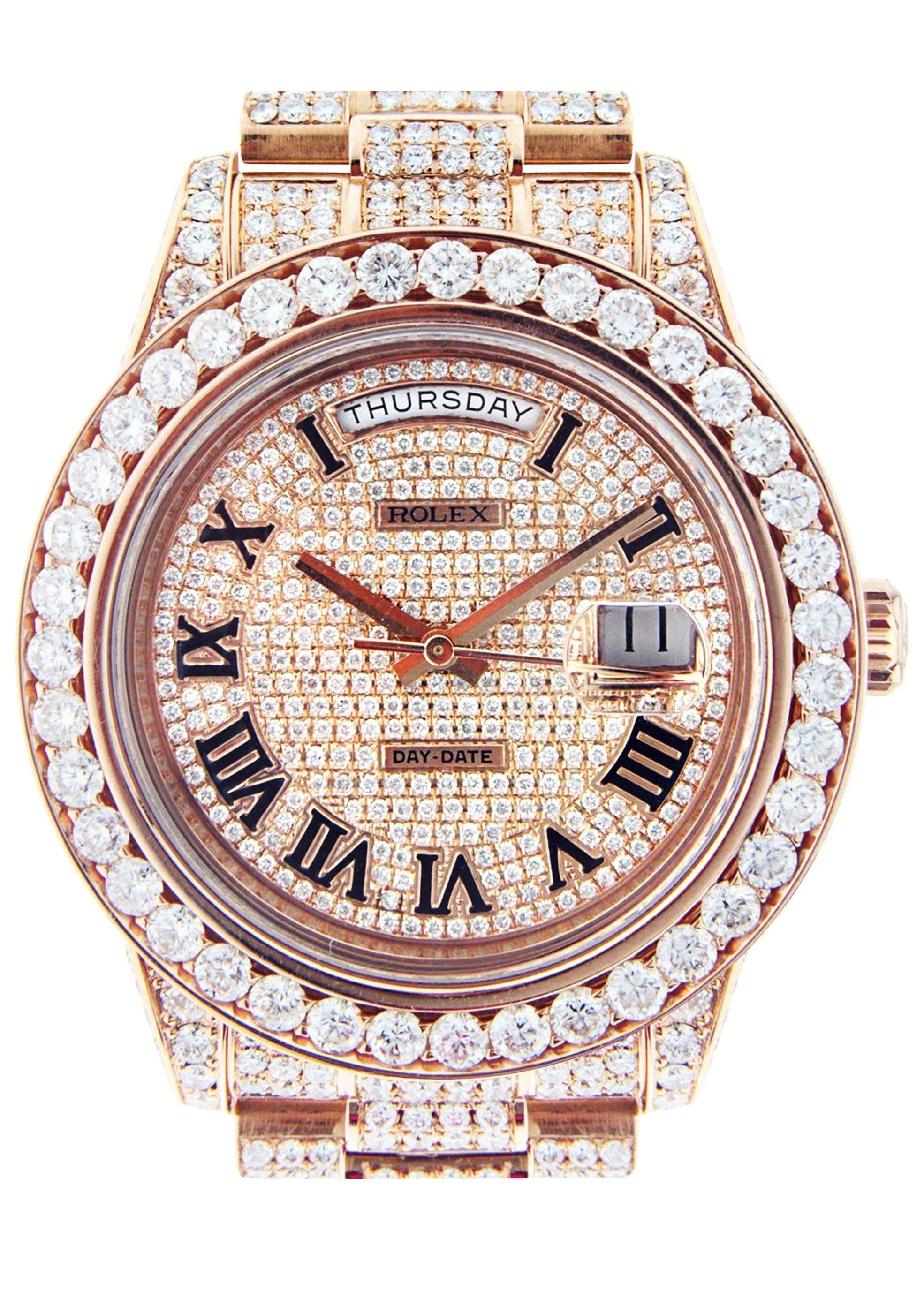 Diamond Rolex Day-Date 2 | 18K Pink Gold | 41 Mm