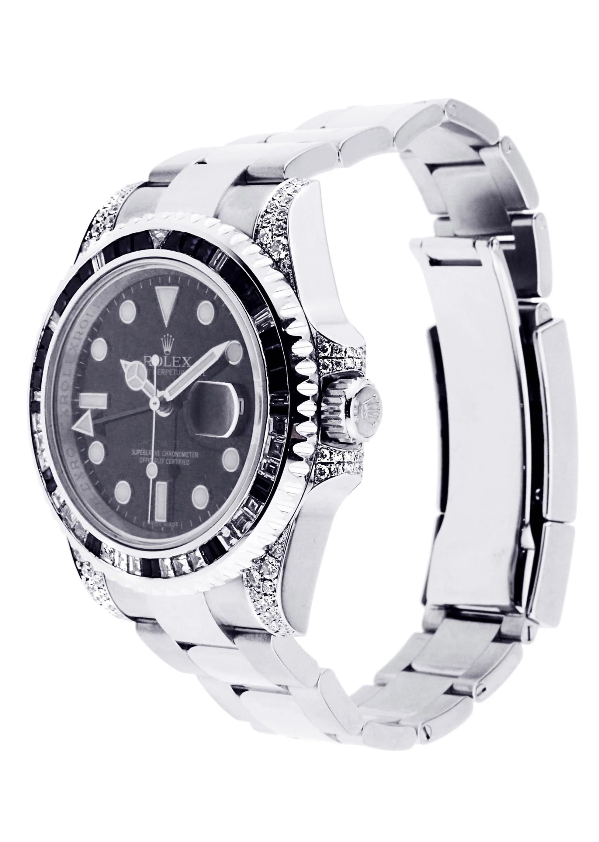 Diamond Rolex Gmt-Master 2 | Stainless Steel | 40 Mm - Image 3