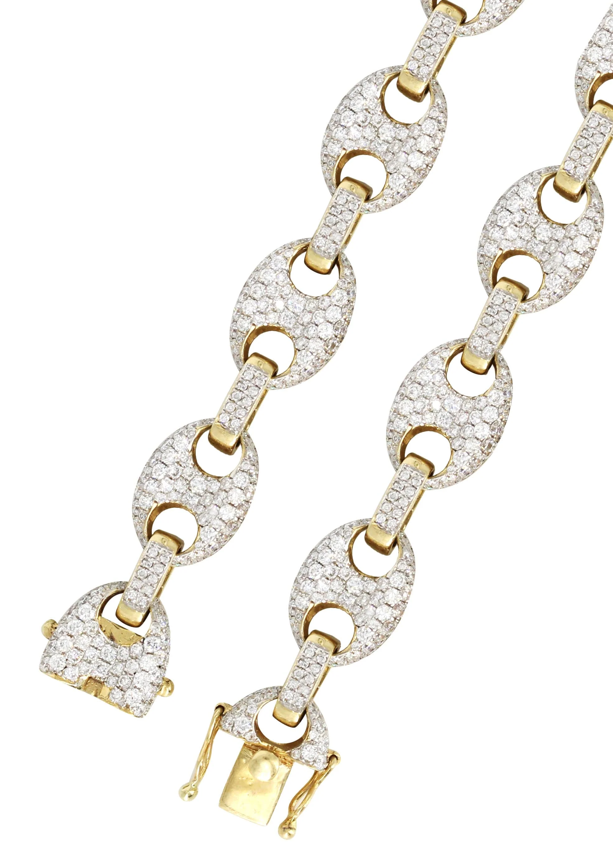 Diamond Yellow Puff Gucci Chain - Image 5